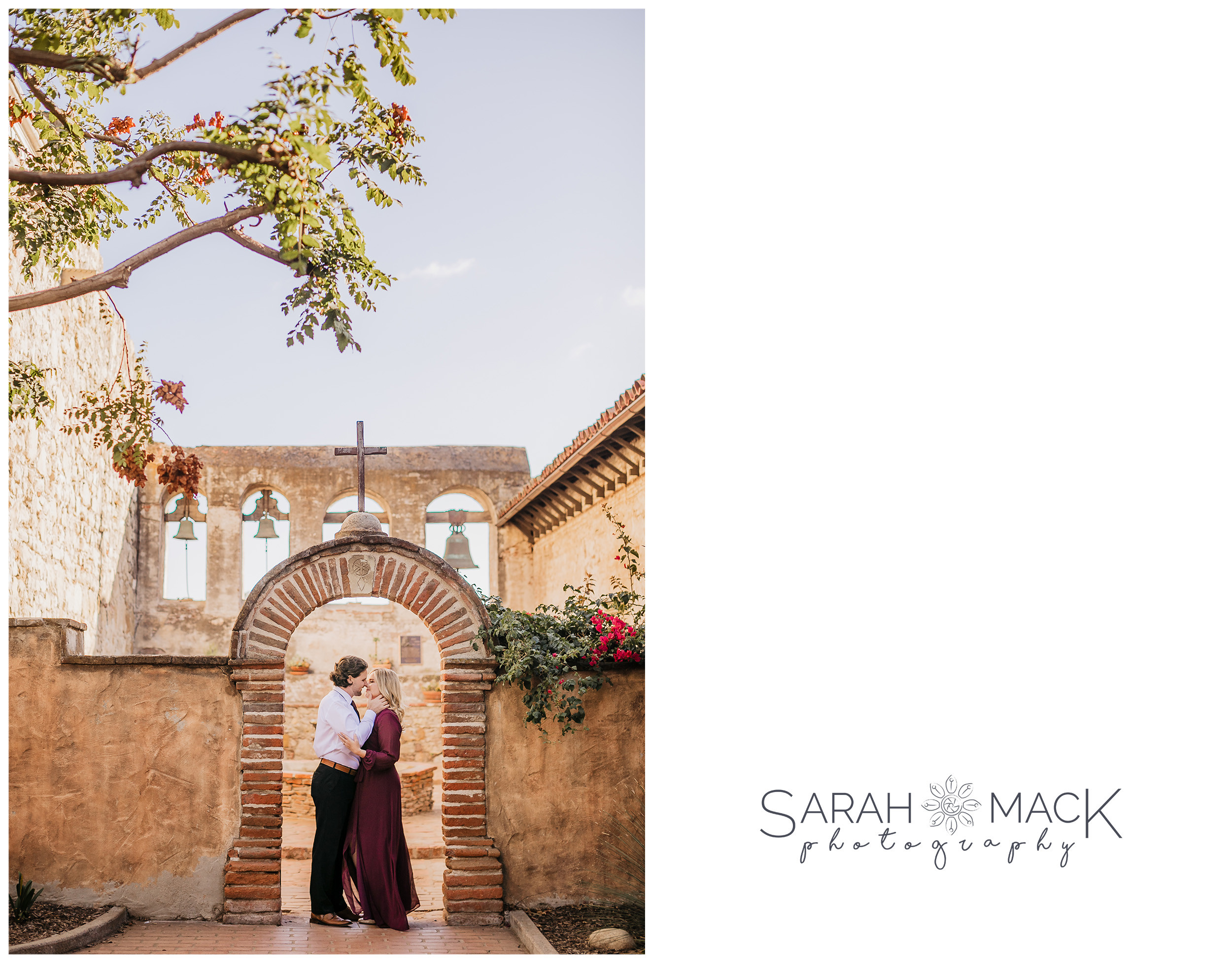 JB Mission San Juan Capistrano Engagement Photography