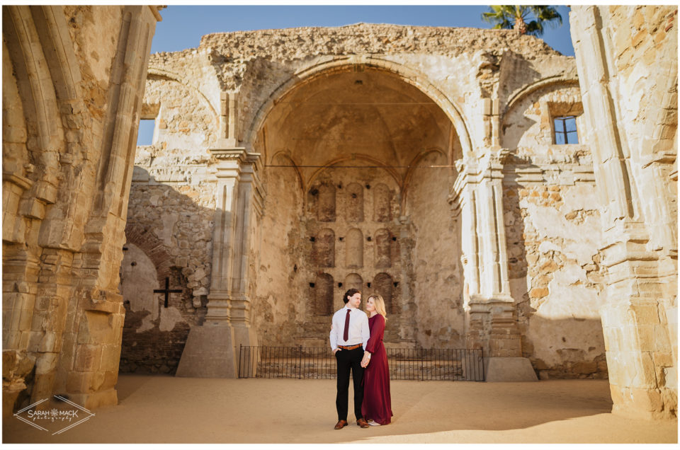 JB Mission San Juan Capistrano Engagement Photography