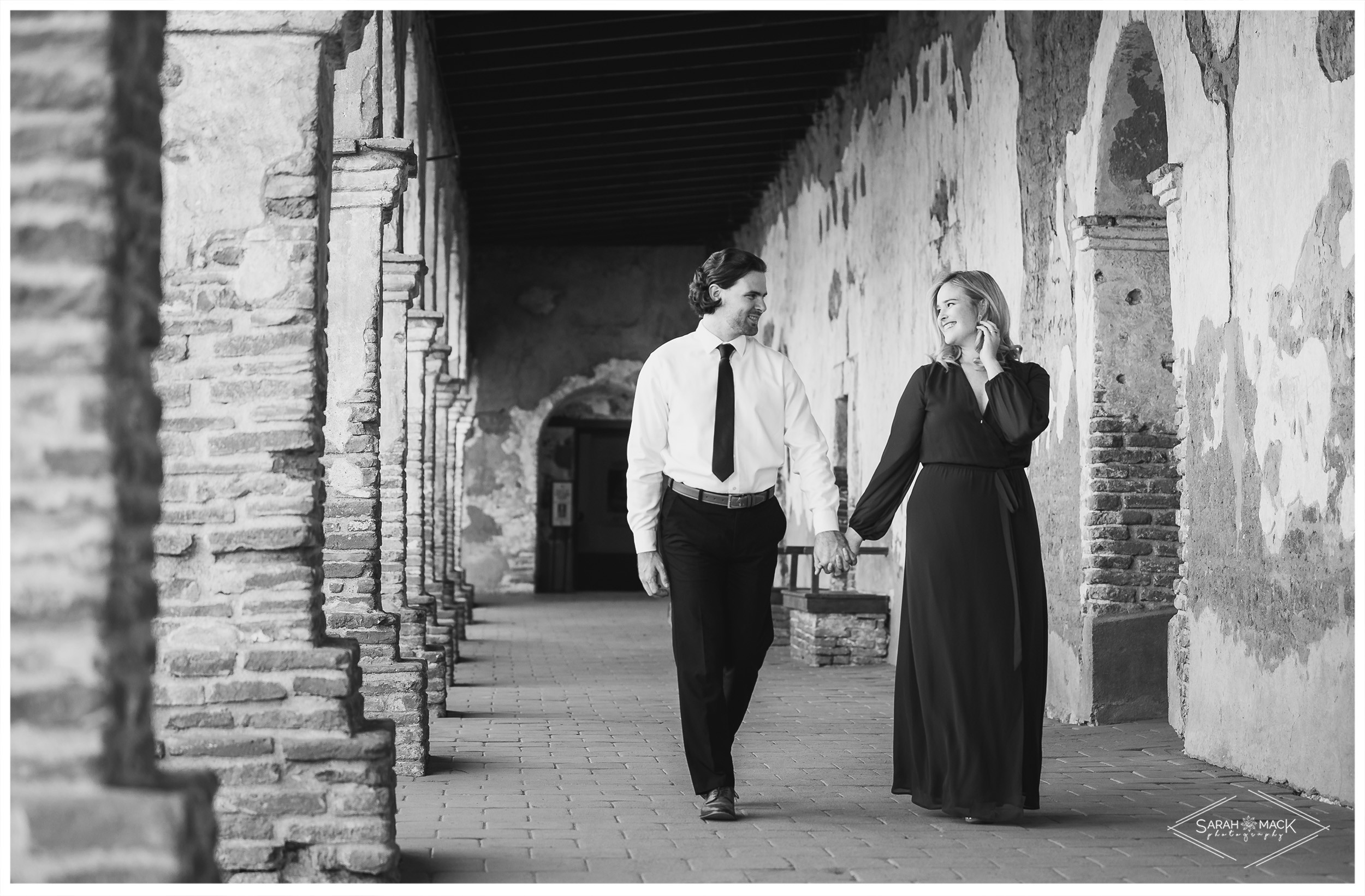 JB Mission San Juan Capistrano Engagement Photography