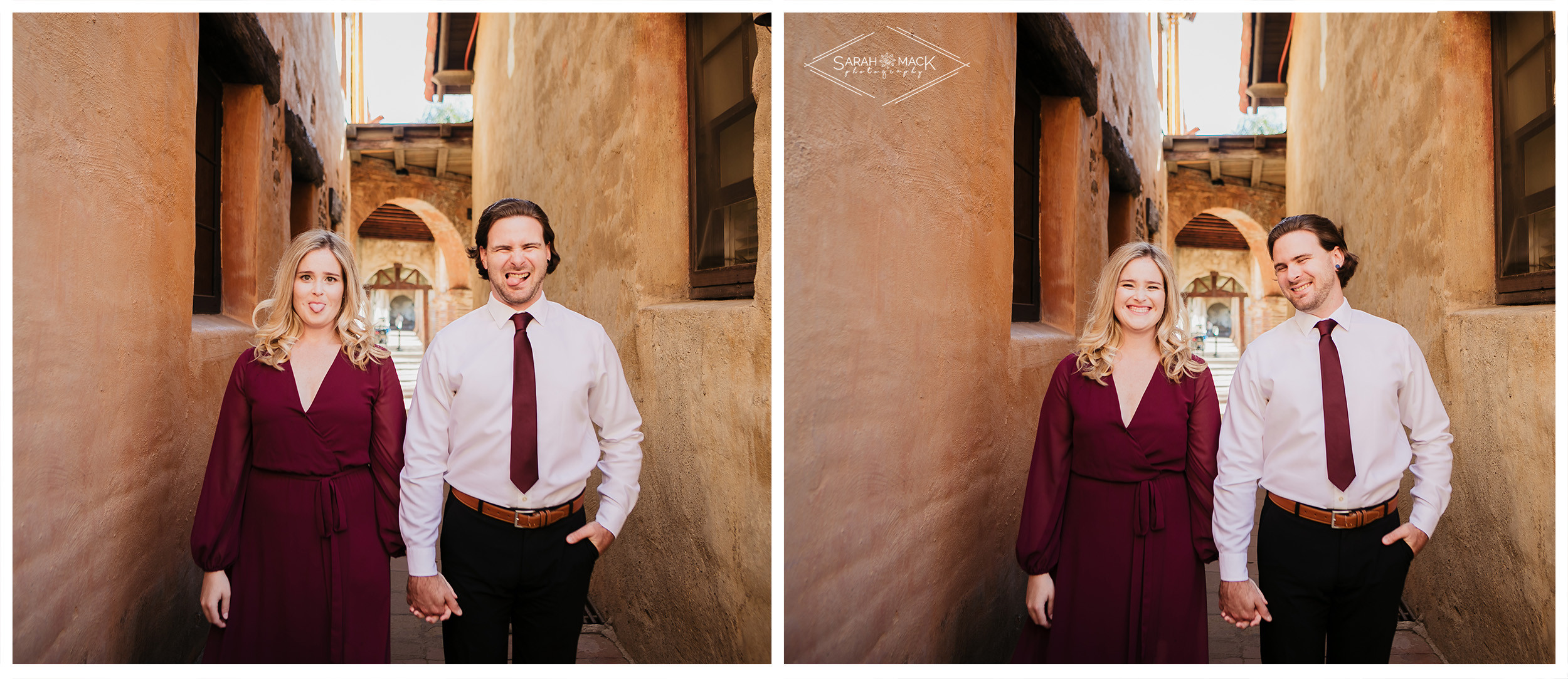 JB Mission San Juan Capistrano Engagement Photography