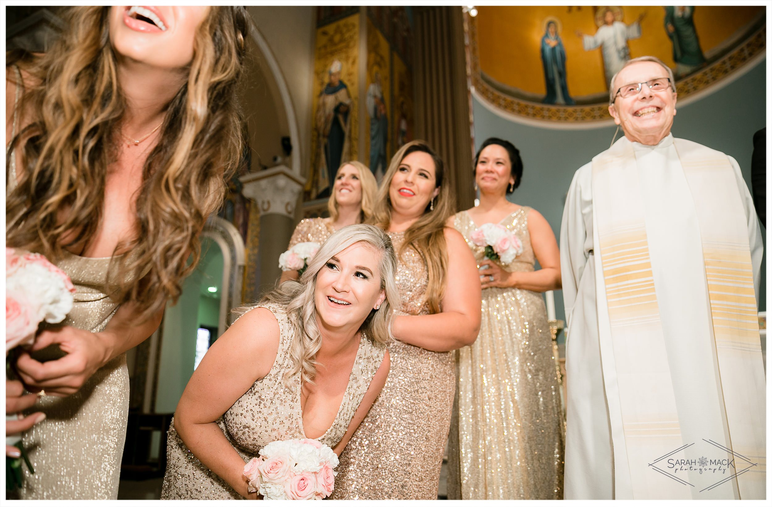 MK Santa Monica Catholic Church Wedding Photography