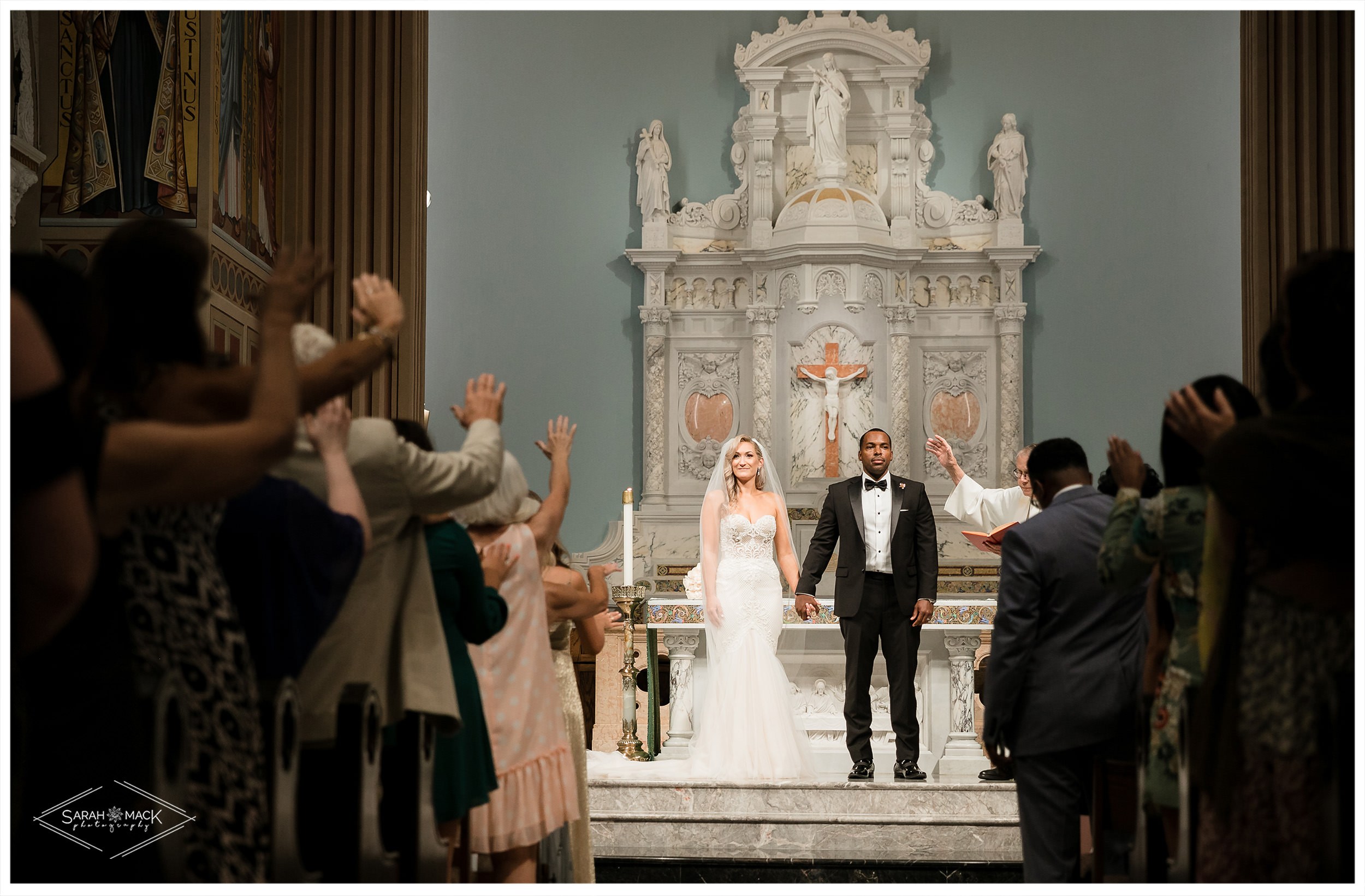 MK Santa Monica Catholic Church Wedding Photography