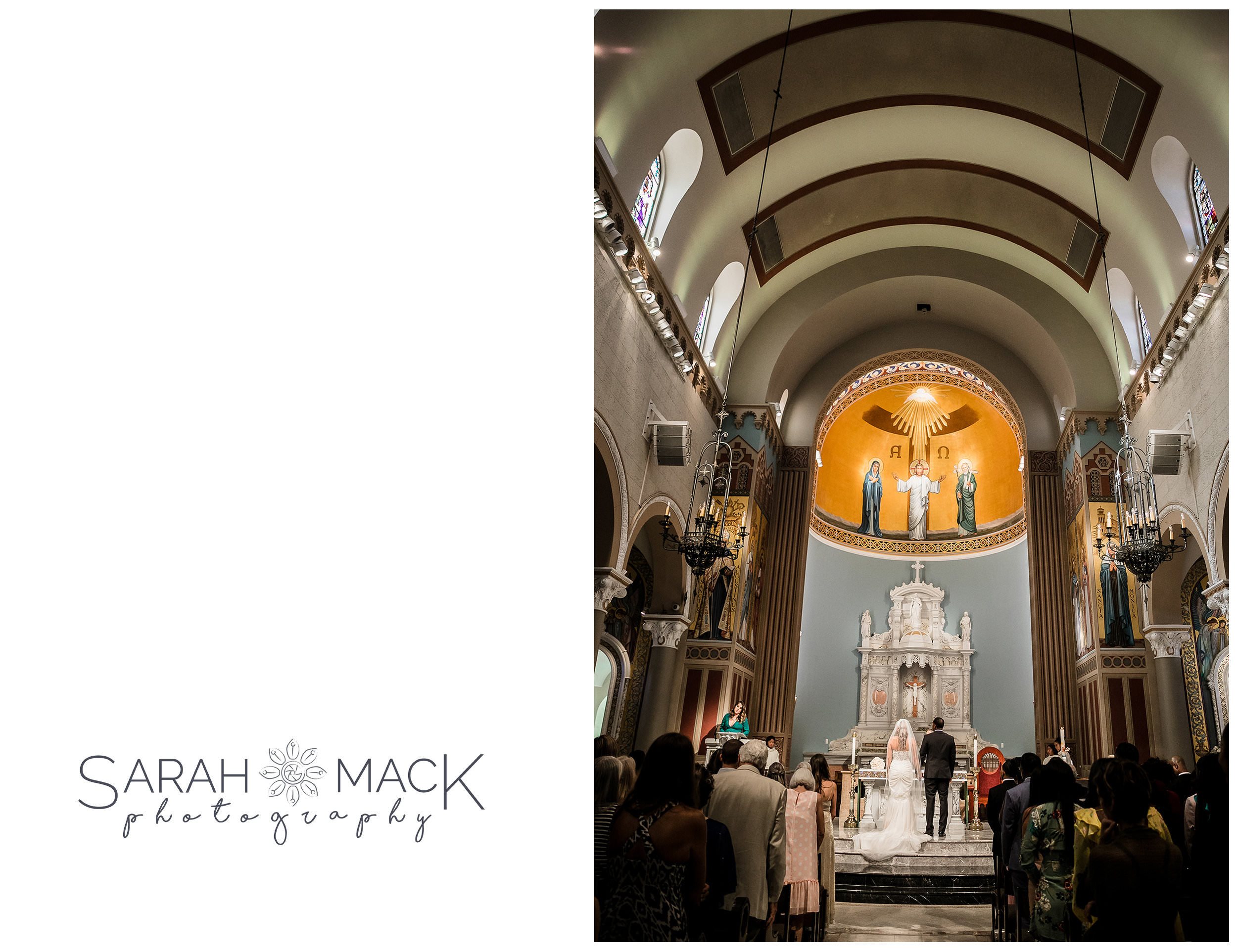 MK Santa Monica Catholic Church Wedding Photography