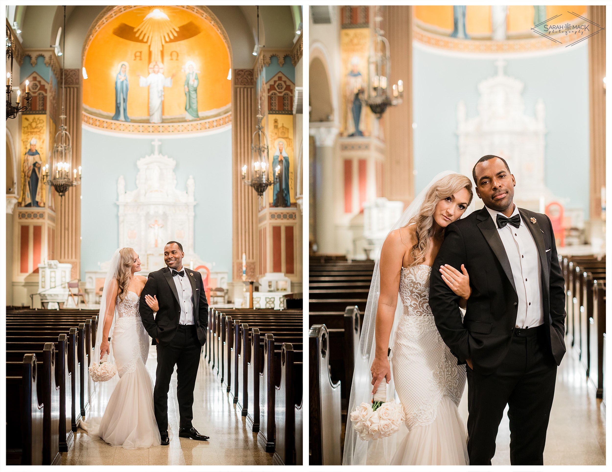 MK Santa Monica Catholic Church Wedding Photography