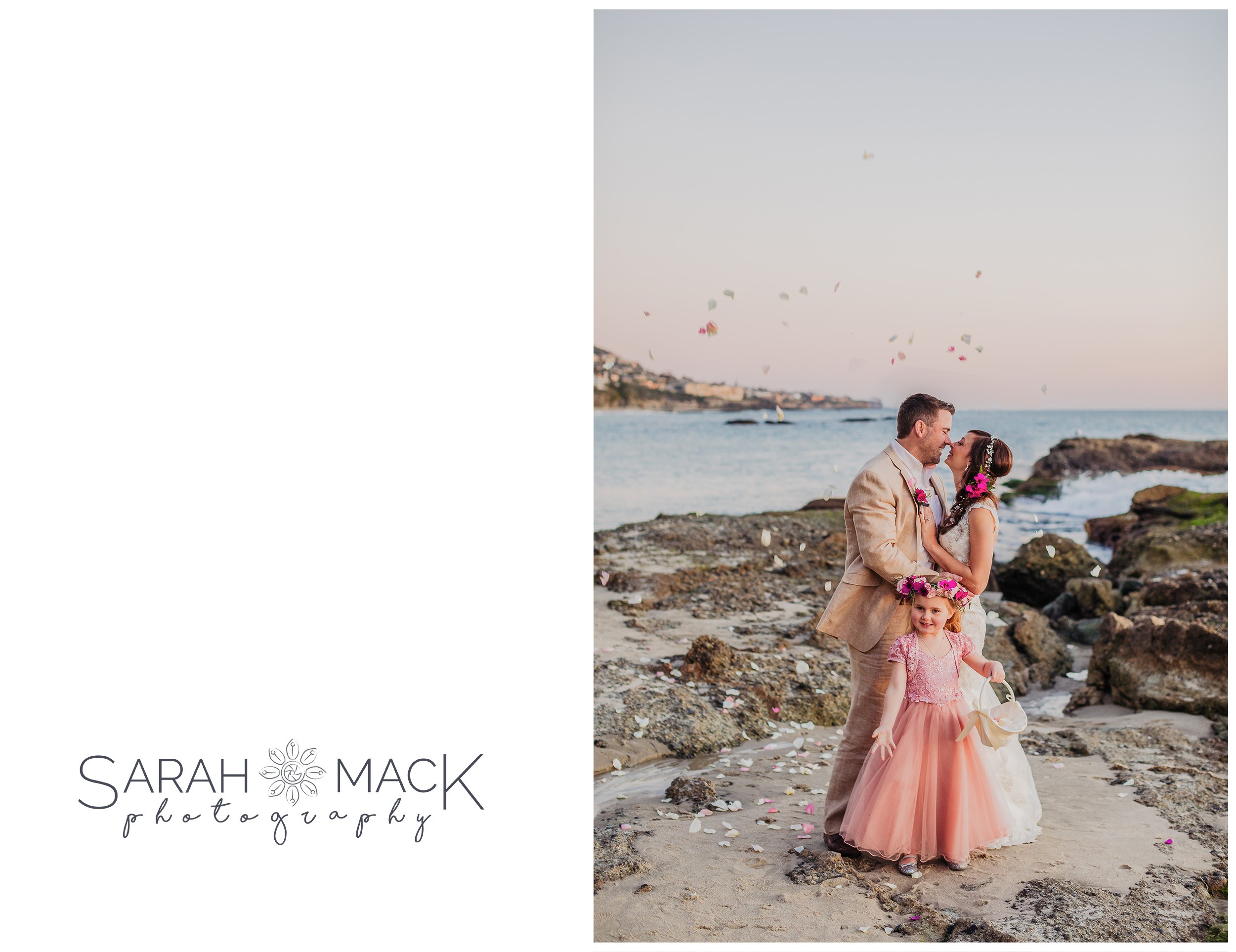 CD Laguna Beach Post Wedding Family Photography