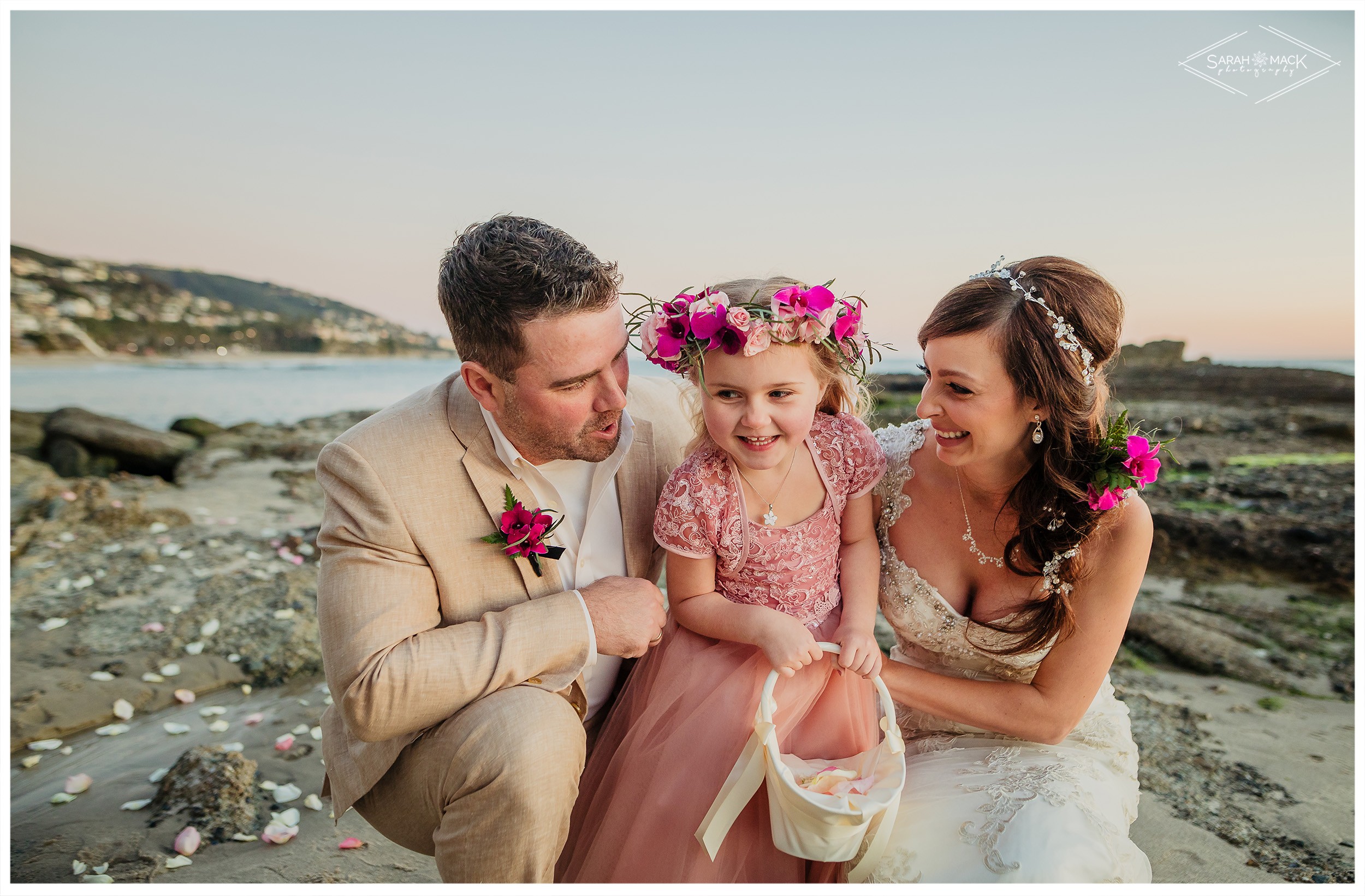 CD Laguna Beach Post Wedding Family Photography