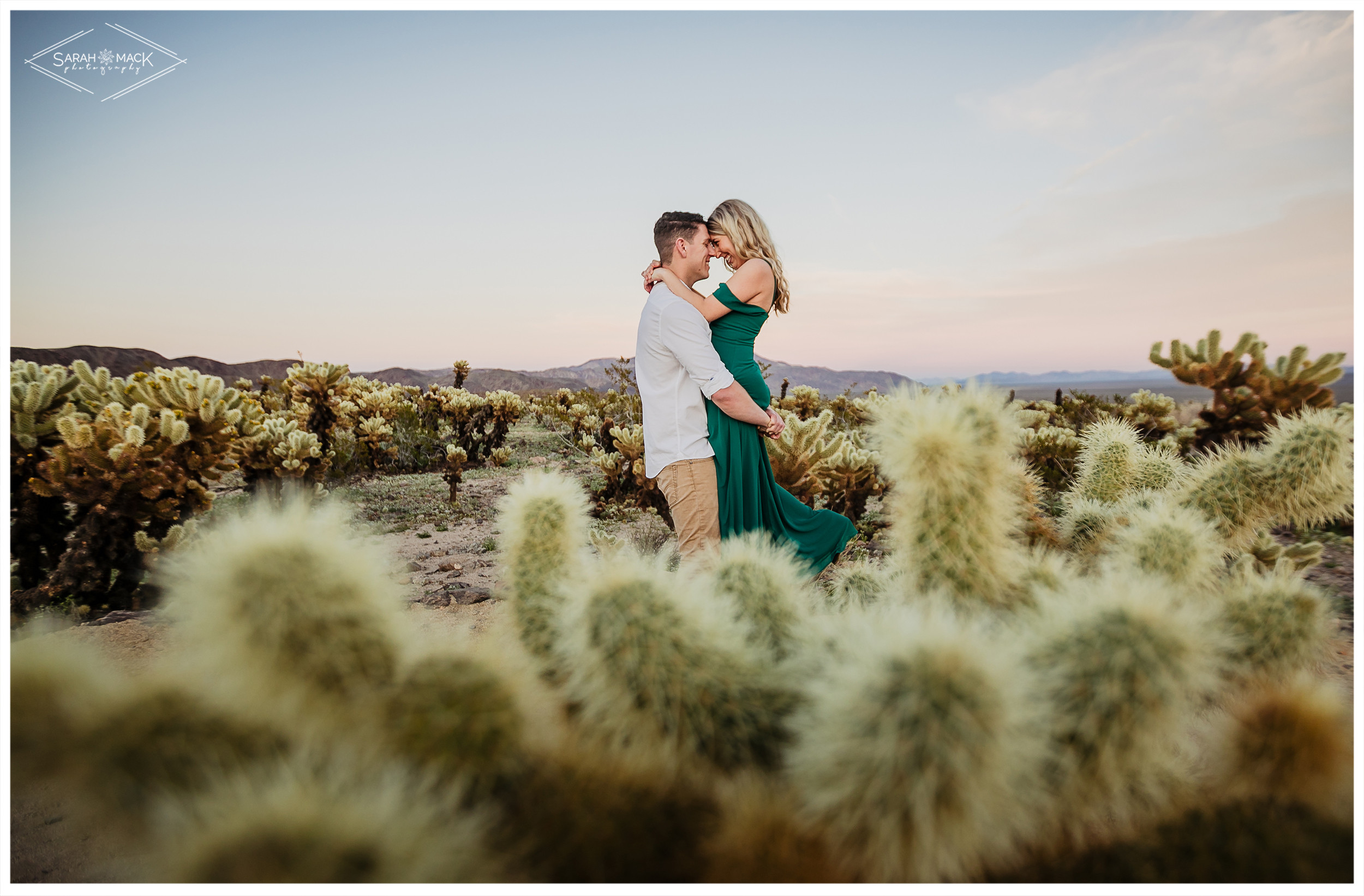 DJ Joshua Tree Engagement Photography