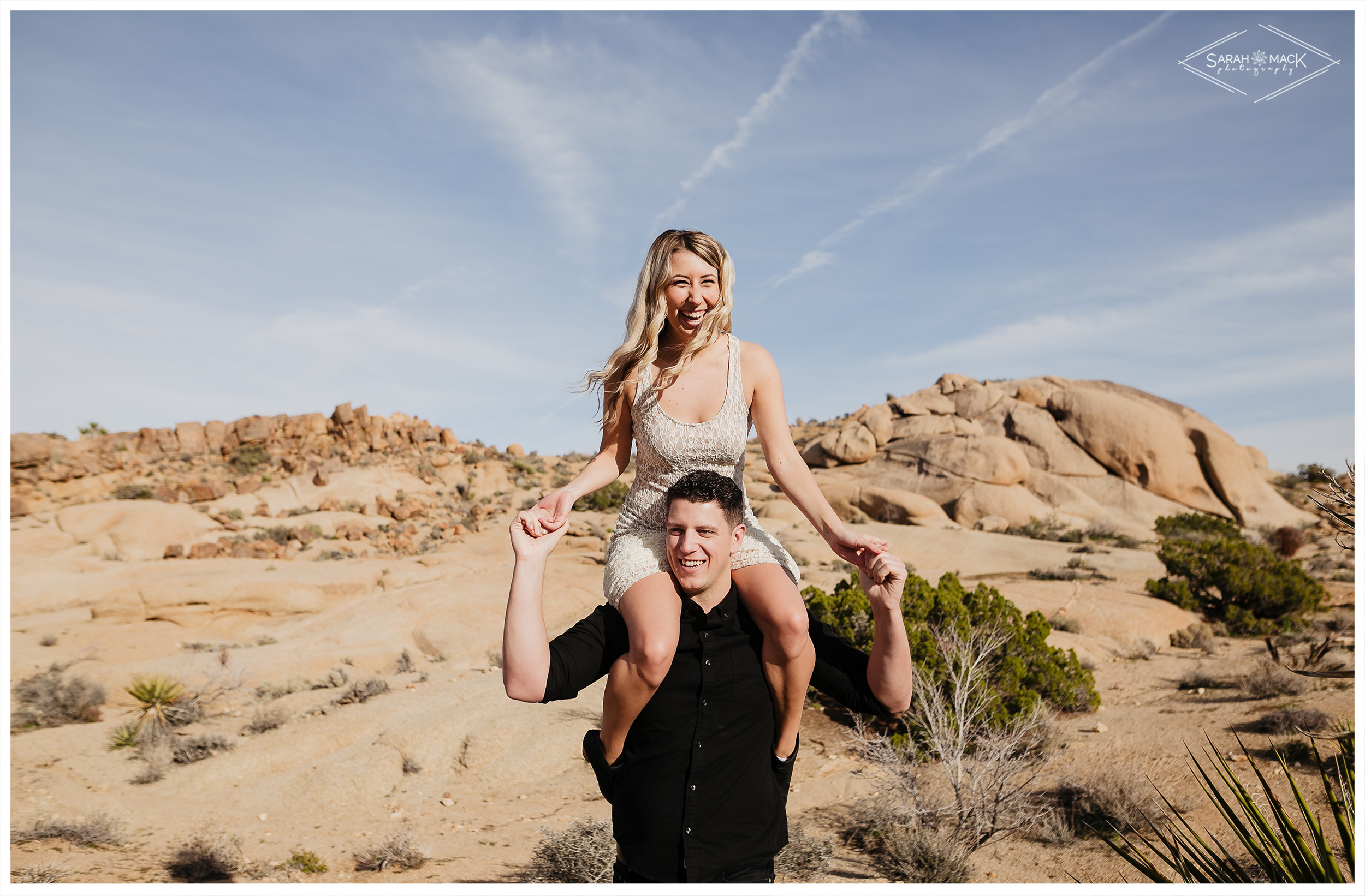 DJ Joshua Tree Engagement Photography