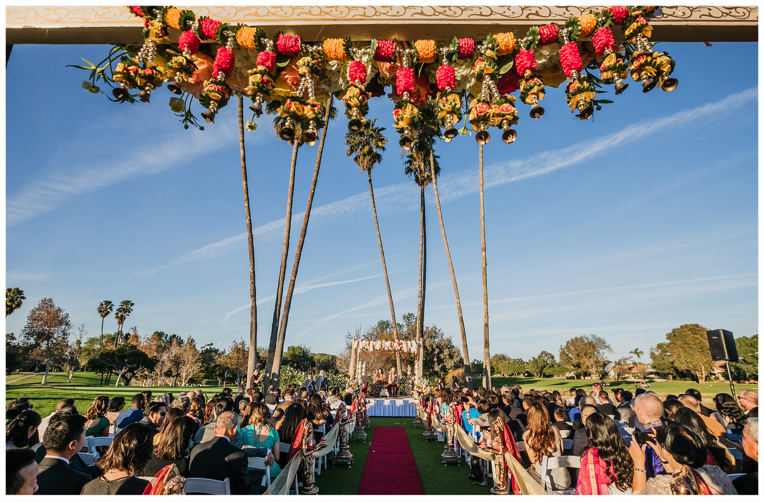 MS Los Coyotes Country CLub Indian Wedding Photography