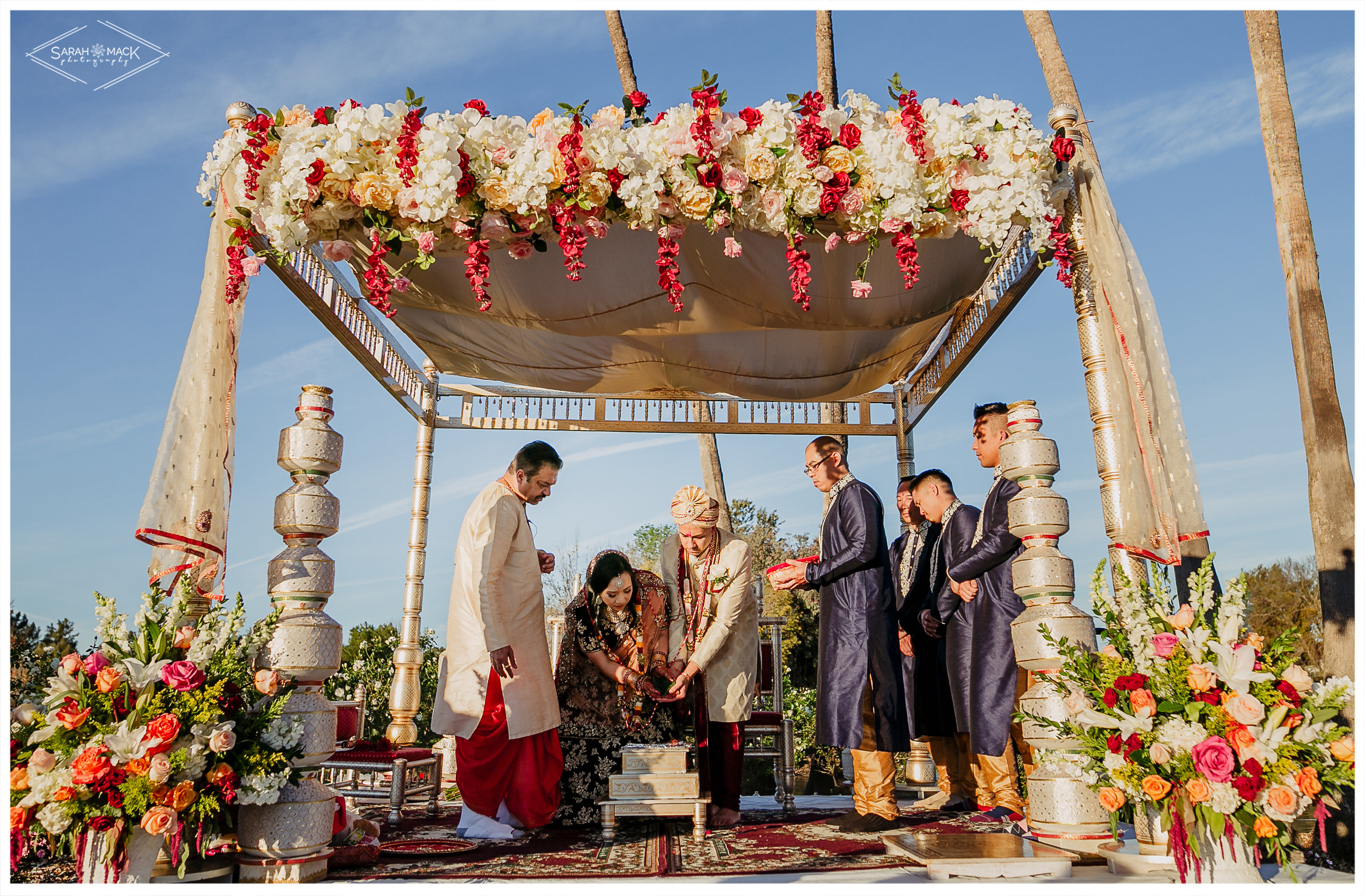 MS Los Coyotes Country CLub Indian Wedding Photography