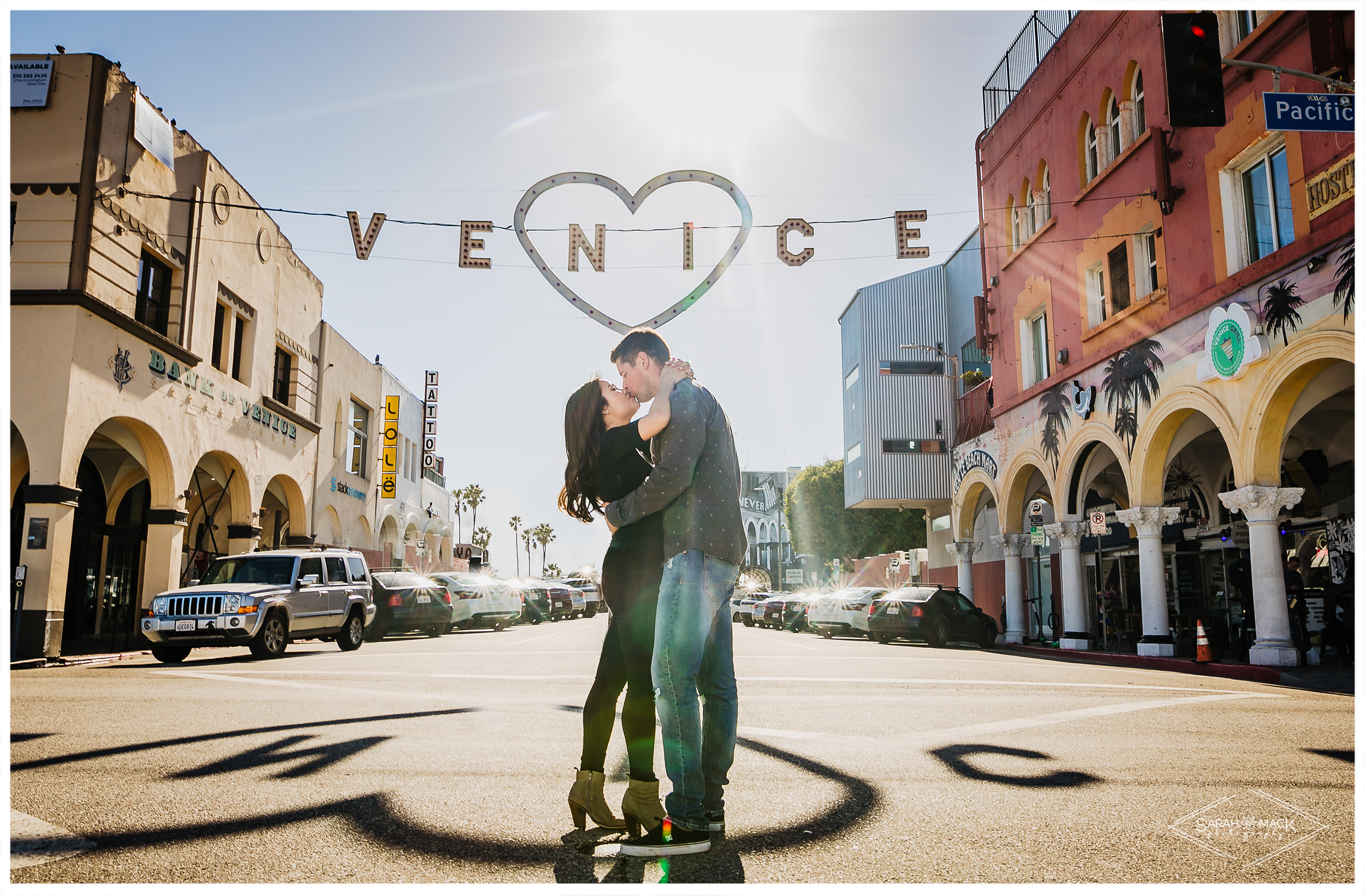 Venice Beach Engagement Photography