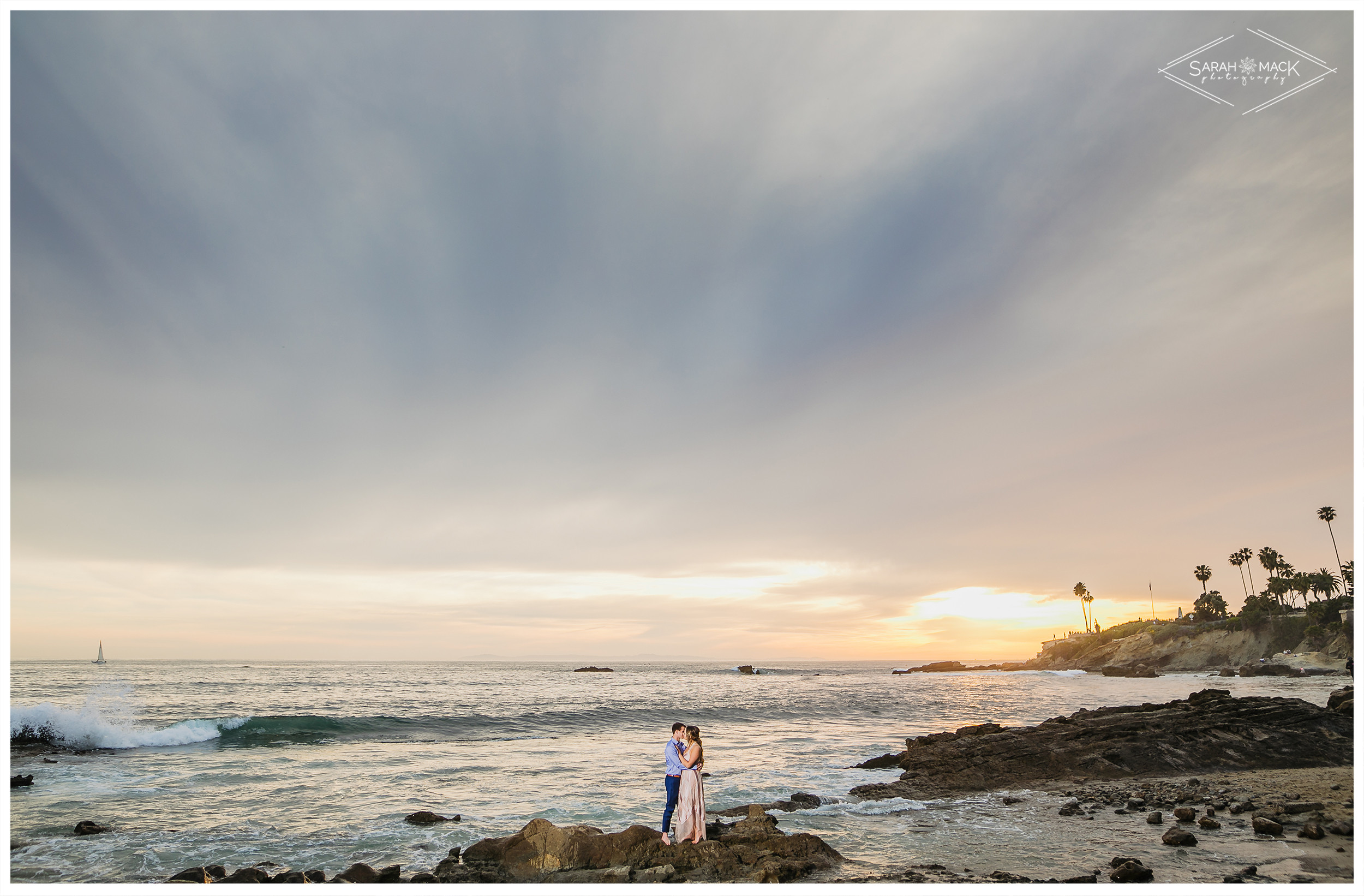 EA Little Corona Newport Beach Engagement Photography