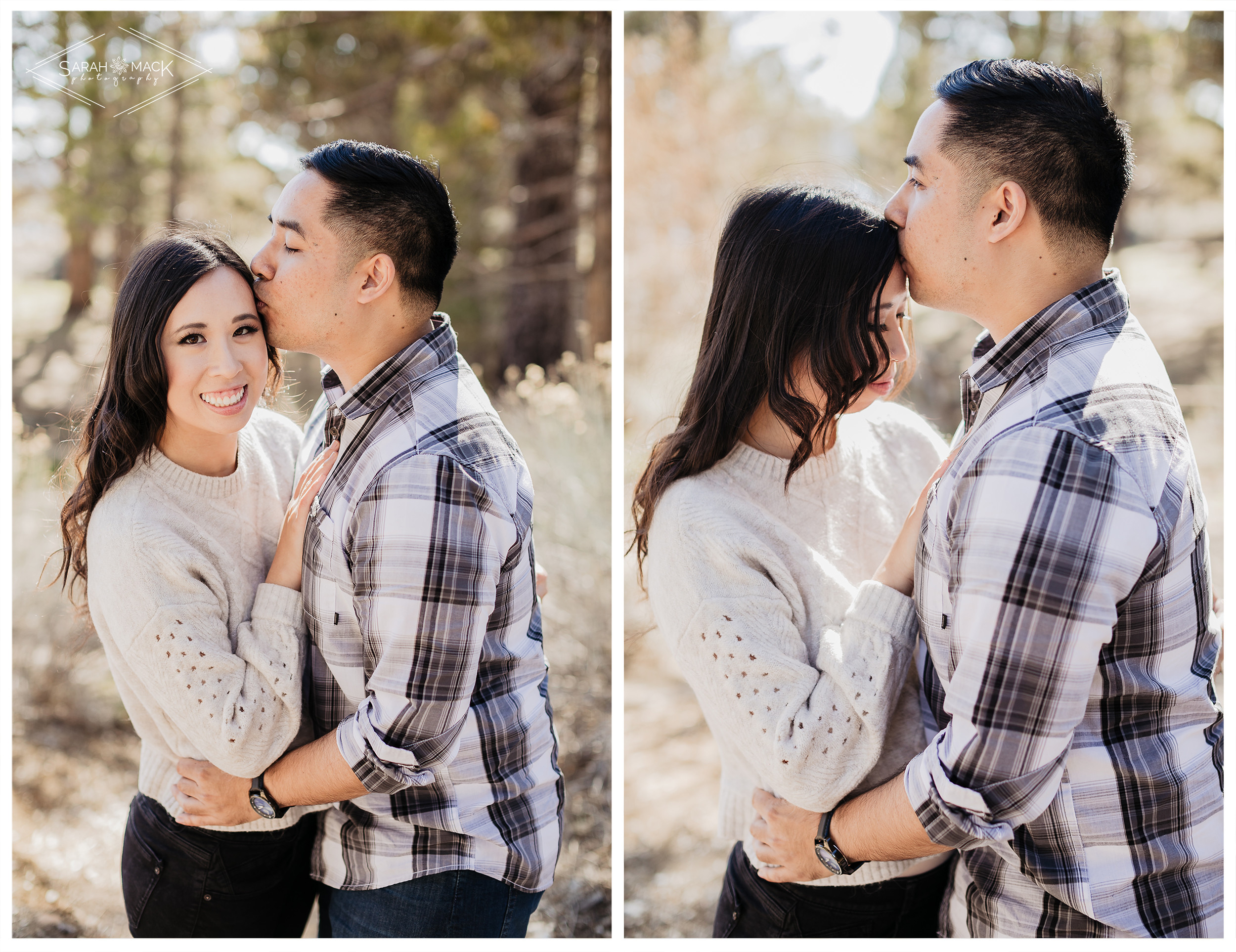 VJ Big Bear Engagement Photography