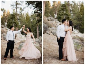 VJ Big Bear Engagement Photography