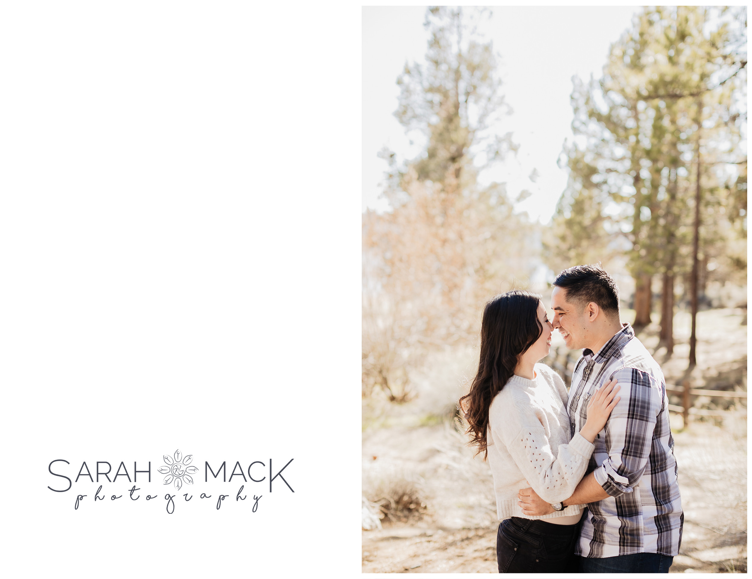 VJ Big Bear Engagement Photography