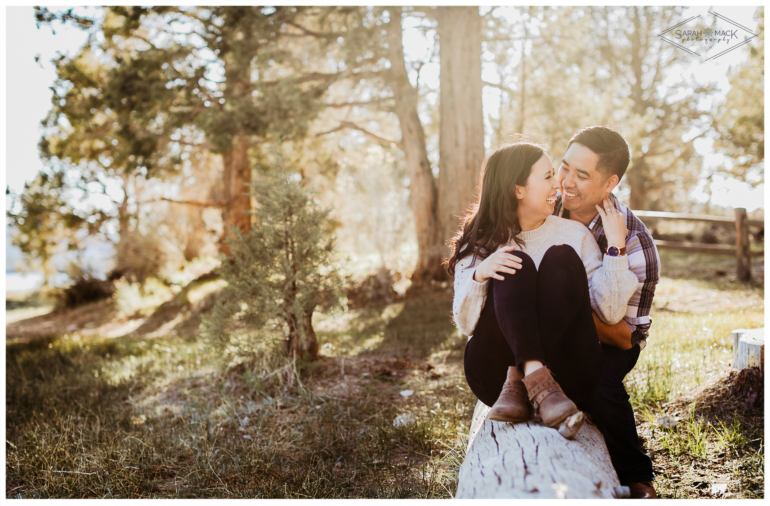 VJ Big Bear Engagement Photography