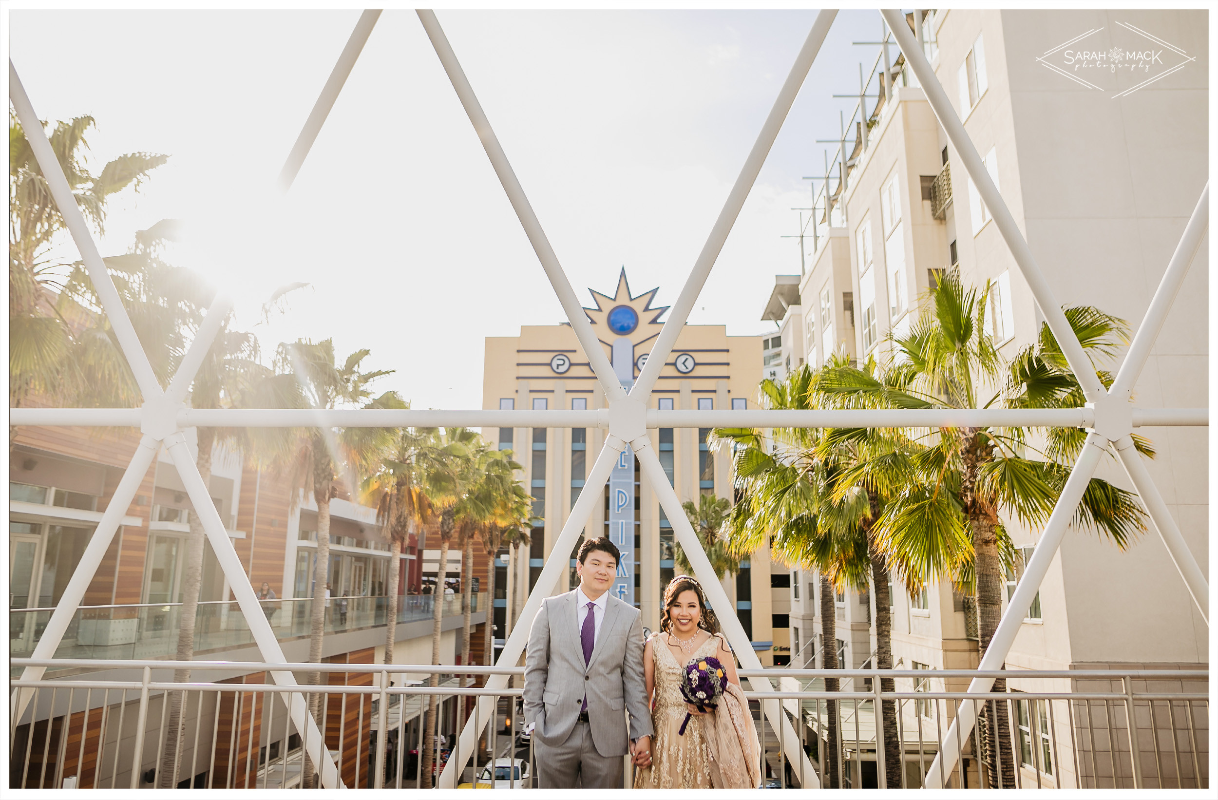 MD Long Beach Aquarium Wedding Photography