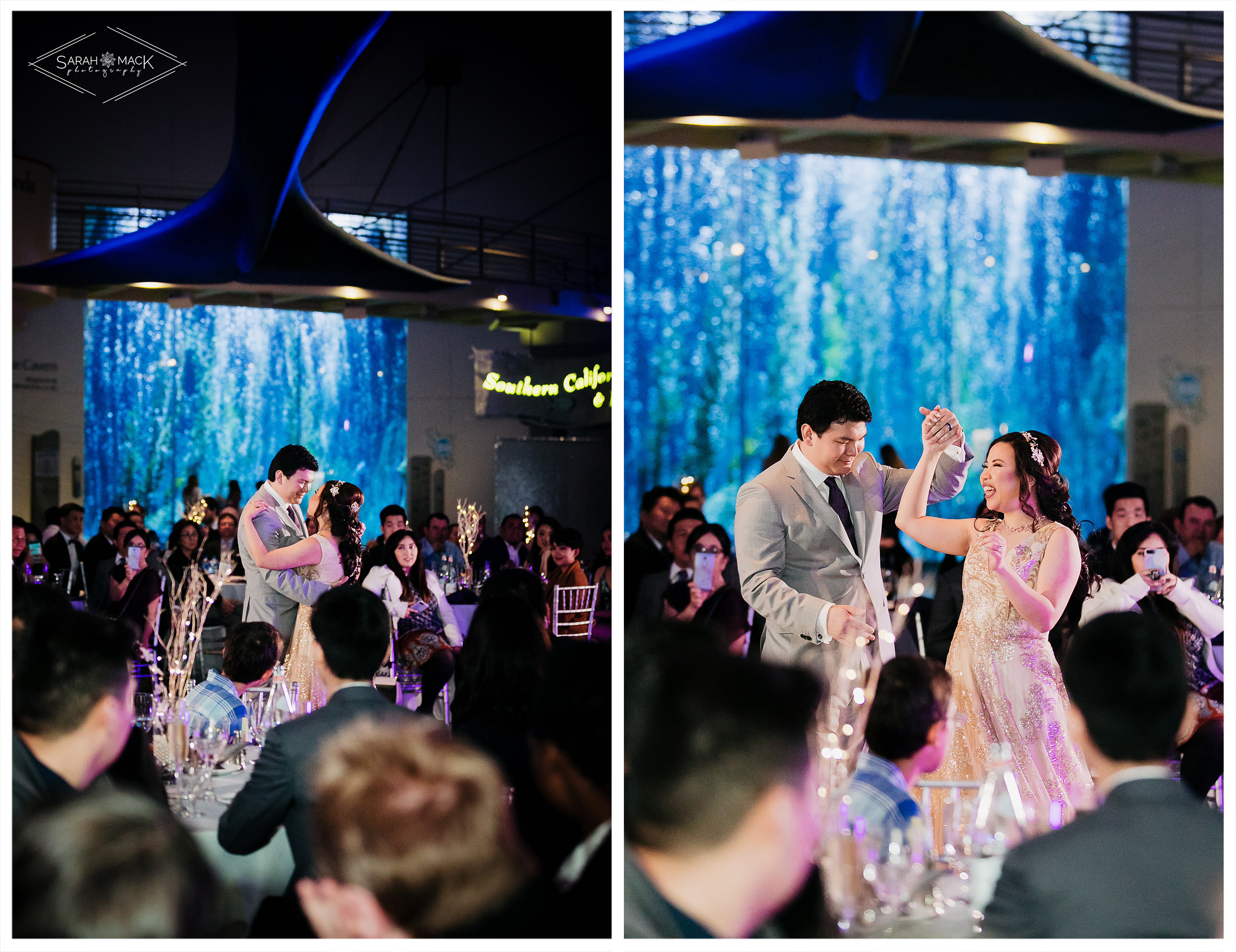 MD Long Beach Aquarium Wedding Photography