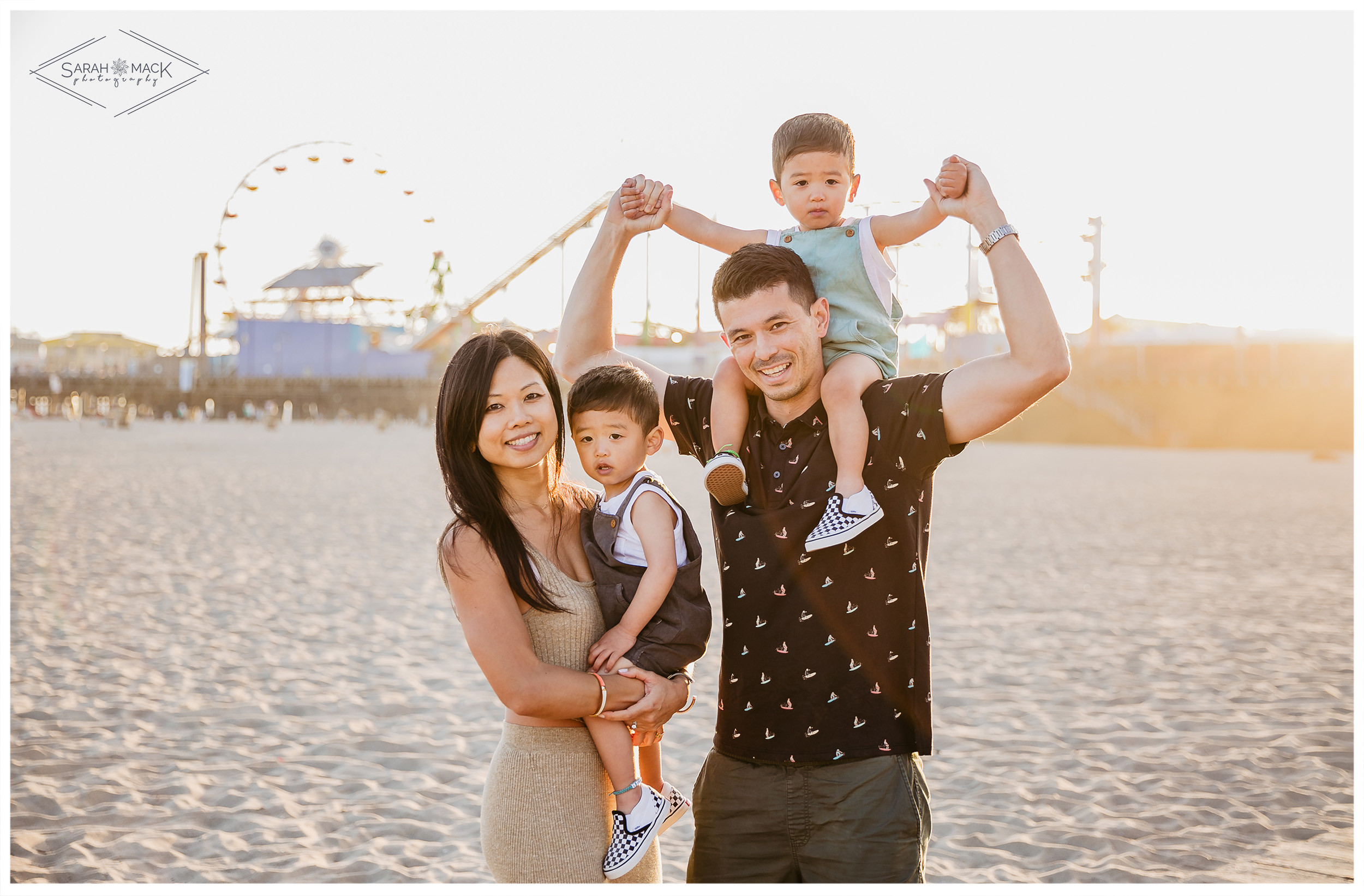 MC Santa Monica Los Angeles Family Photography