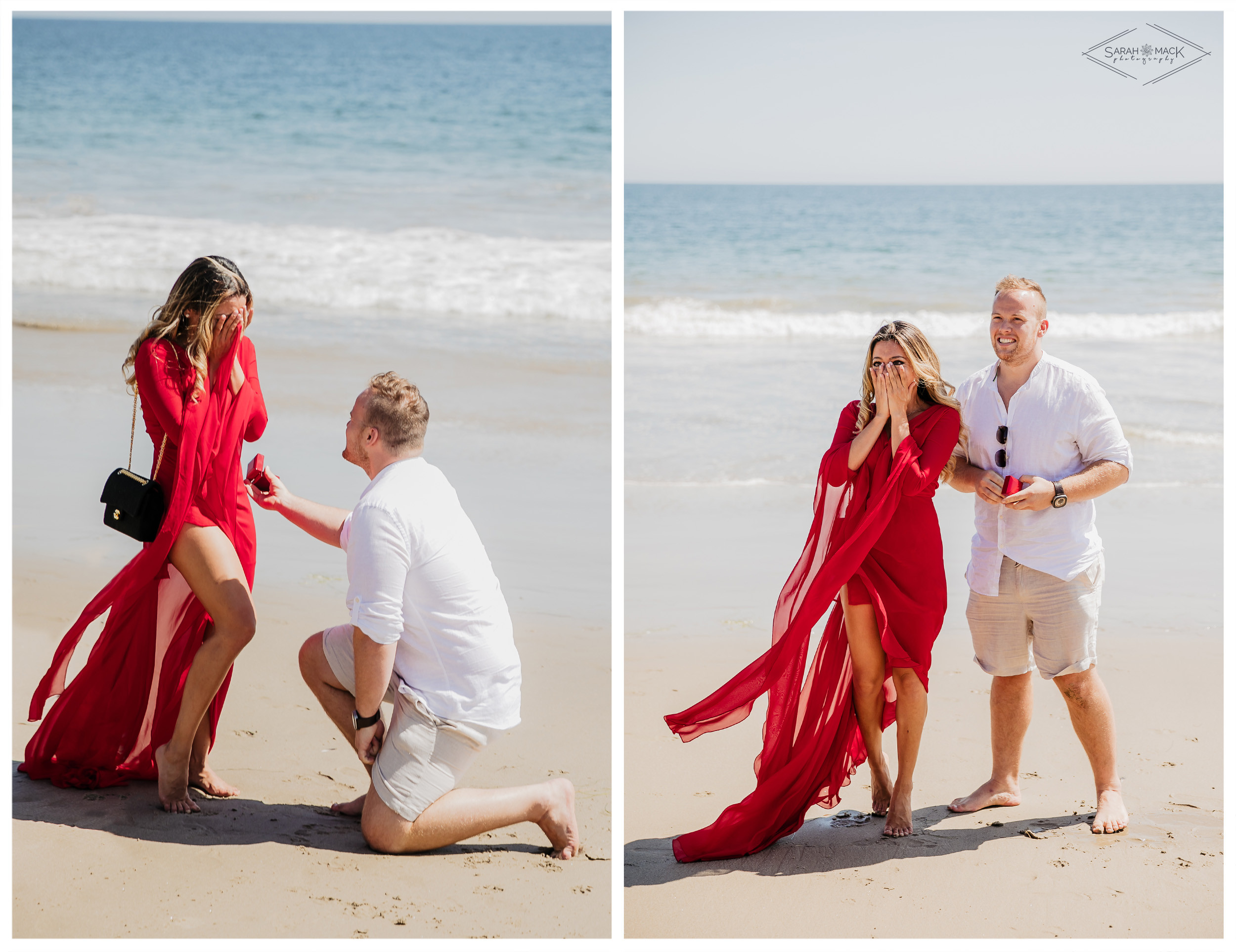 MJ Nobu Malibu Proposal Photography