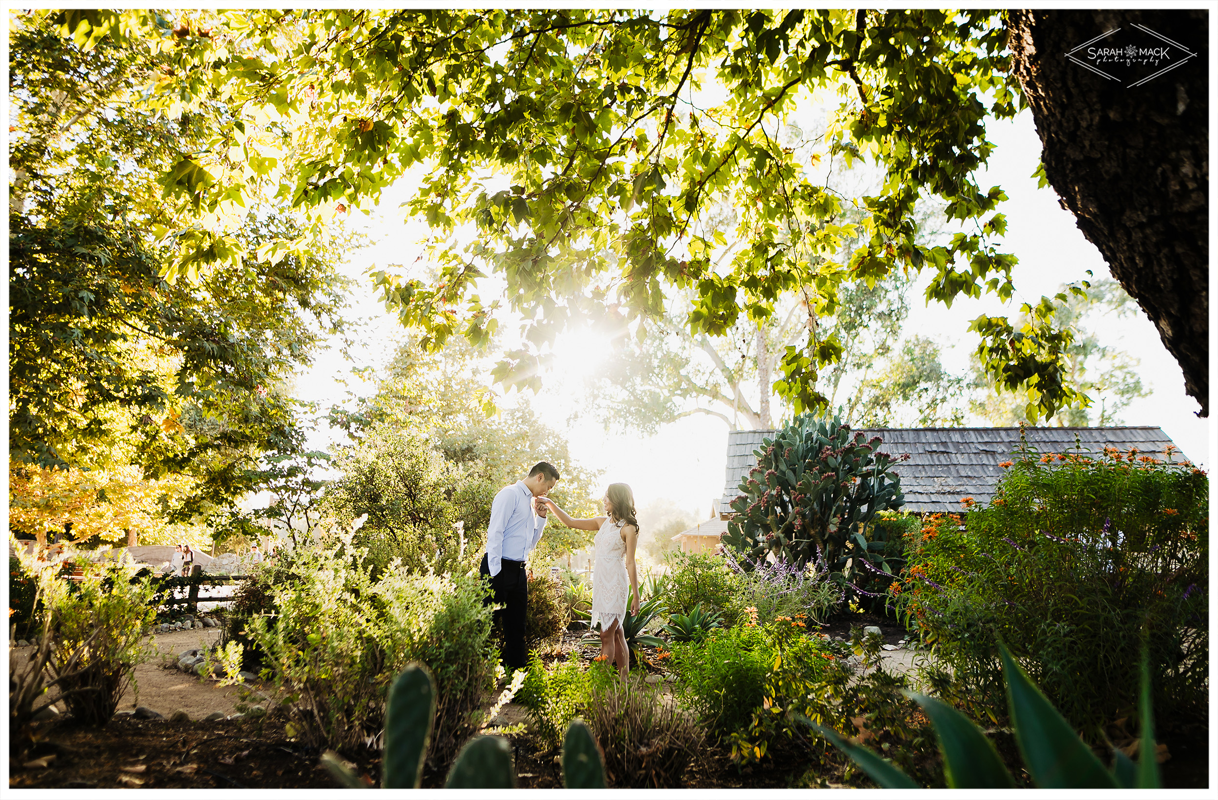 VA Mission San Juan Capistrano Engagement Photography