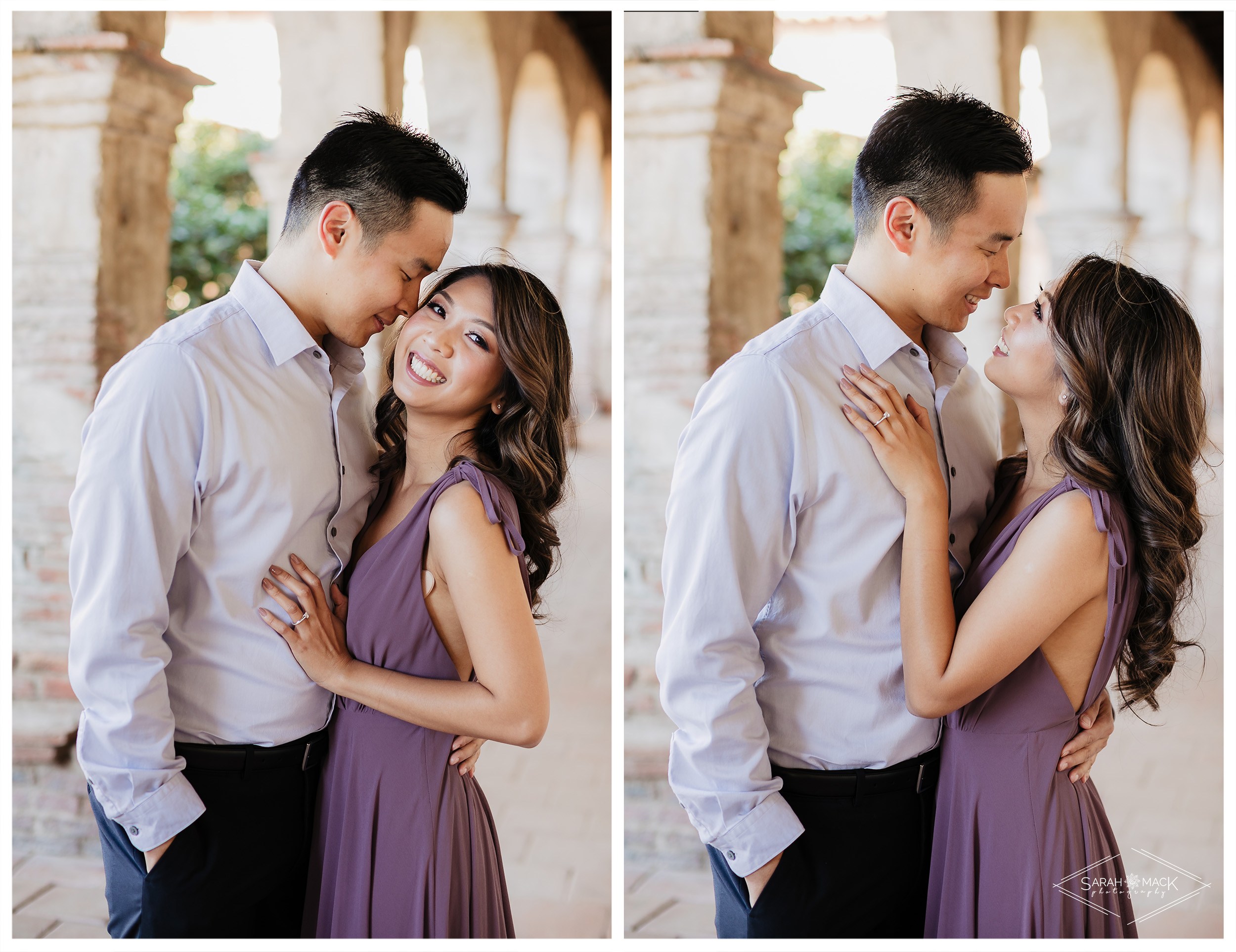 VA Mission San Juan Capistrano Engagement Photography