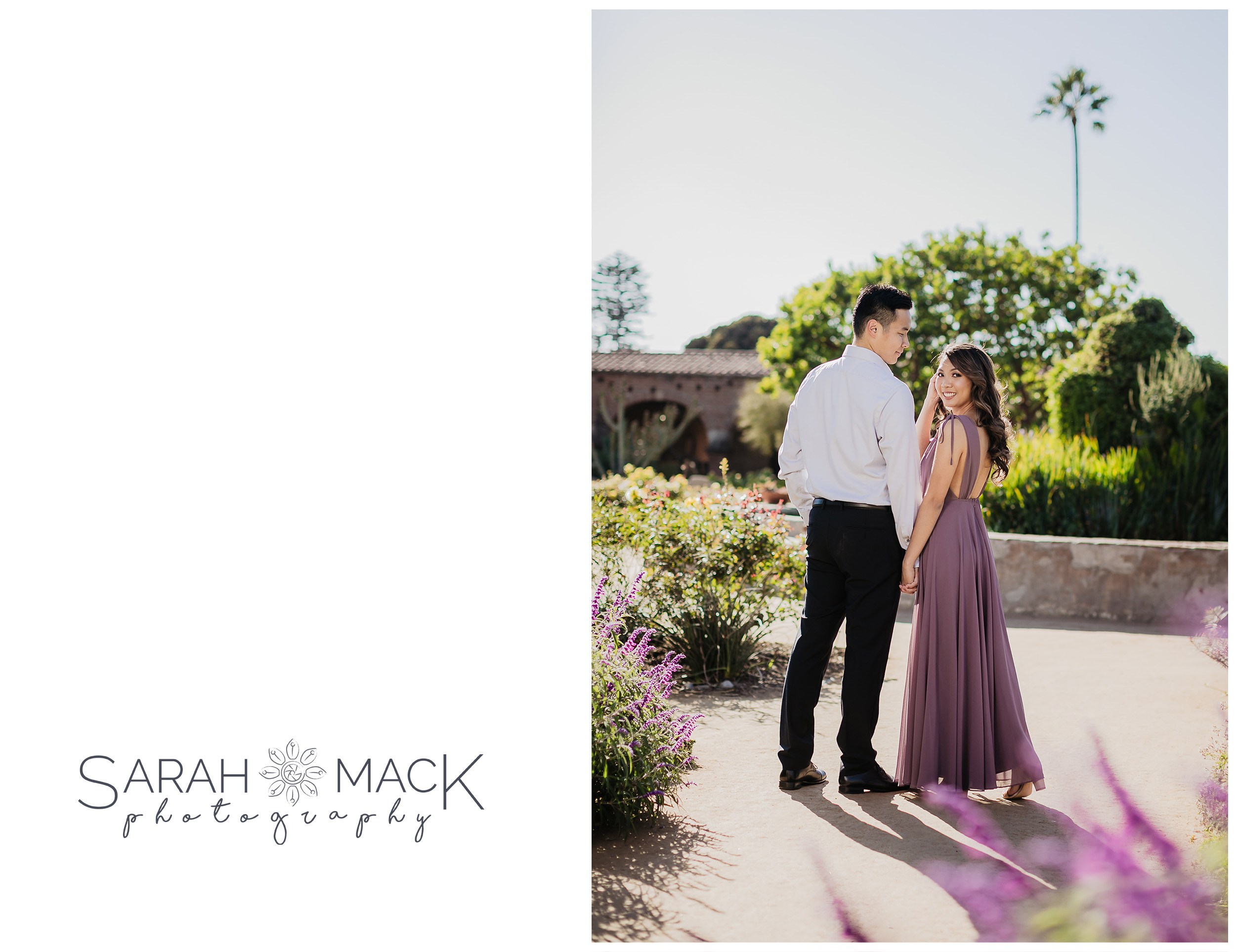 VA Mission San Juan Capistrano Engagement Photography