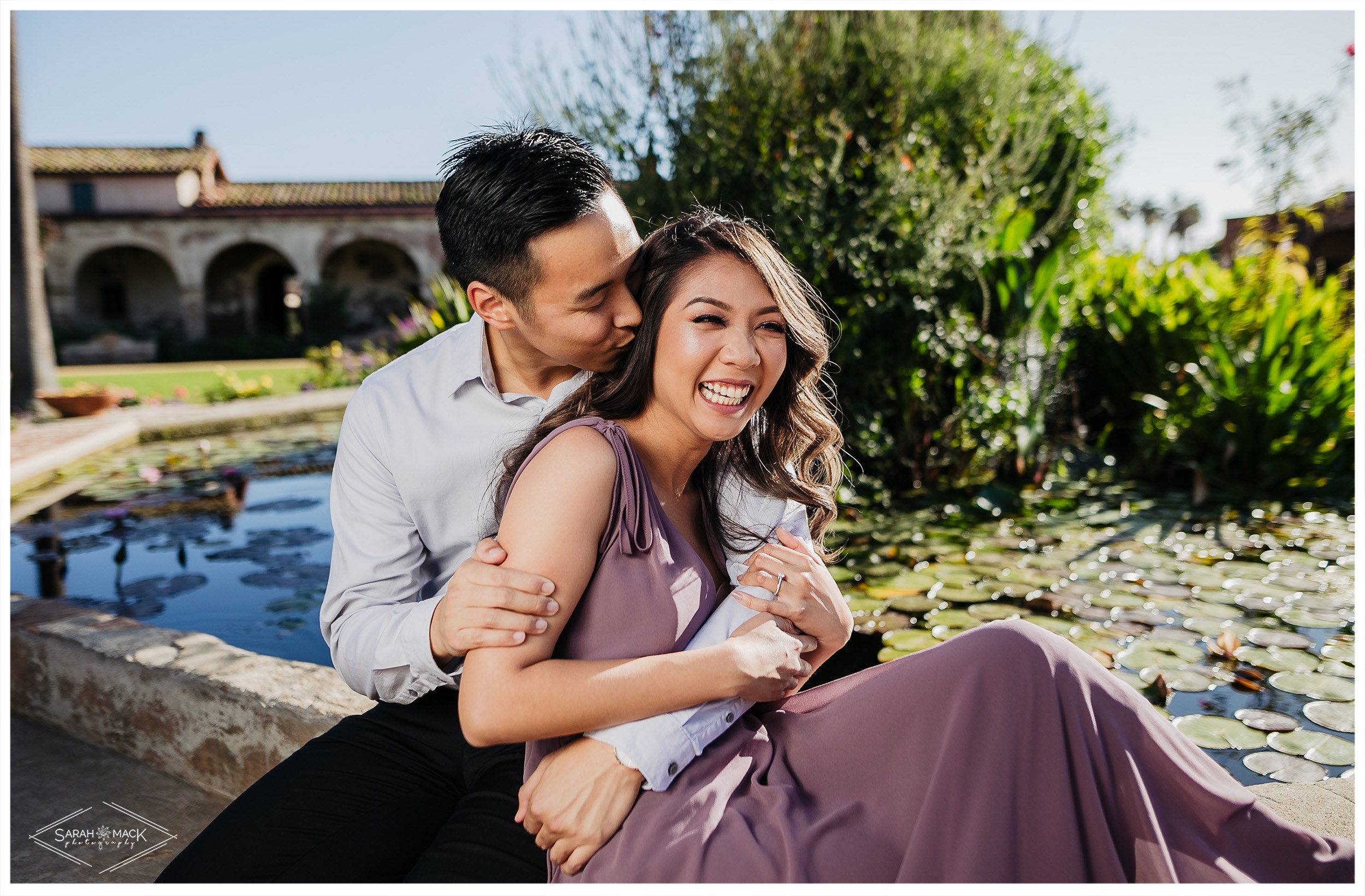 VA Mission San Juan Capistrano Engagement Photography