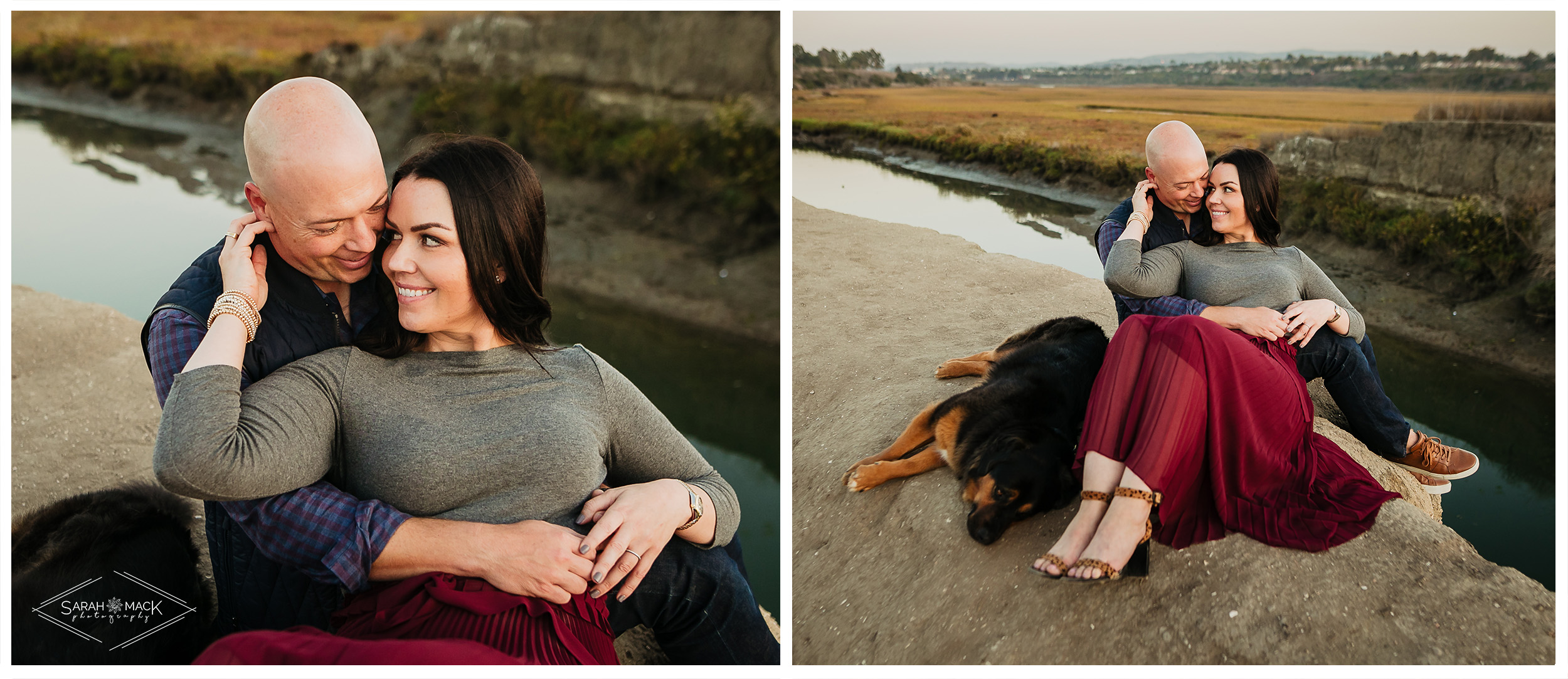 DA Newport Back Bay Engagement Photography