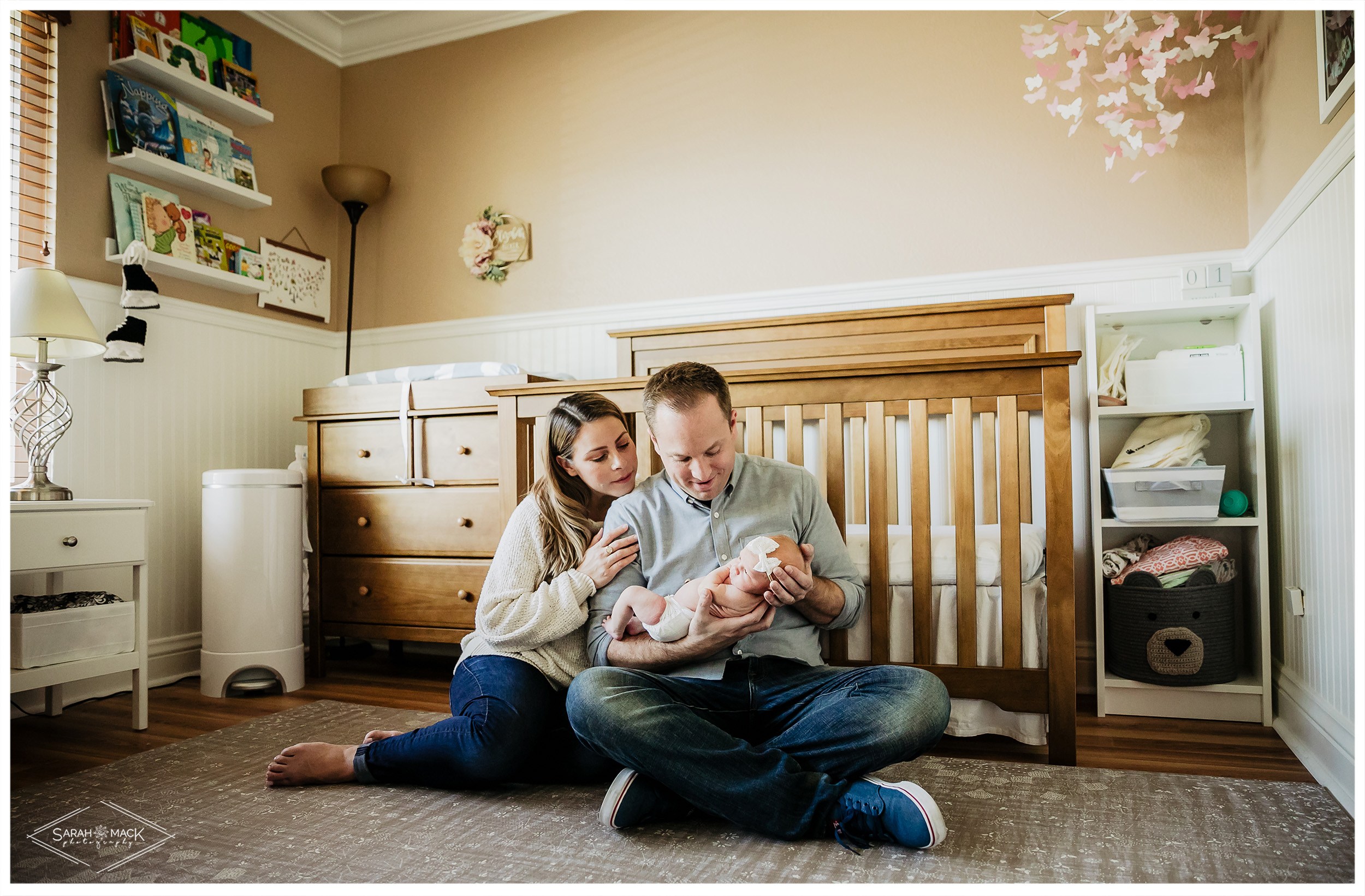 E Orange County In Home Newborn Photography