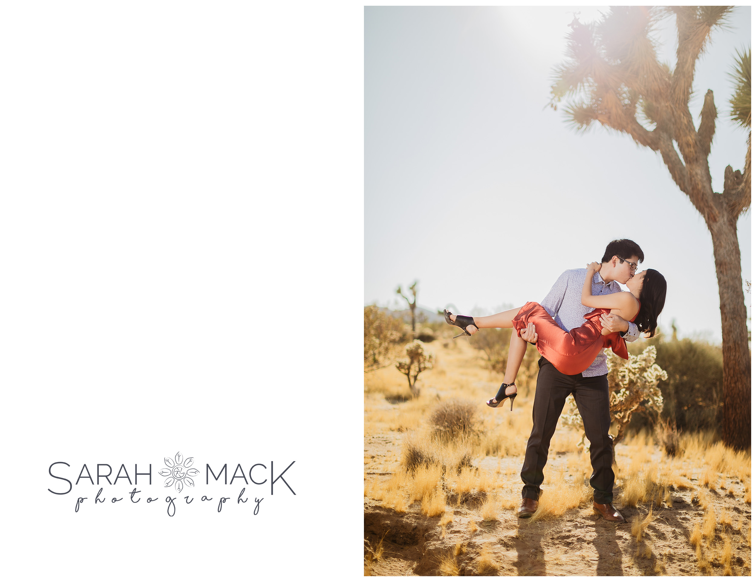 EA Joshua Tree Engagement Photography