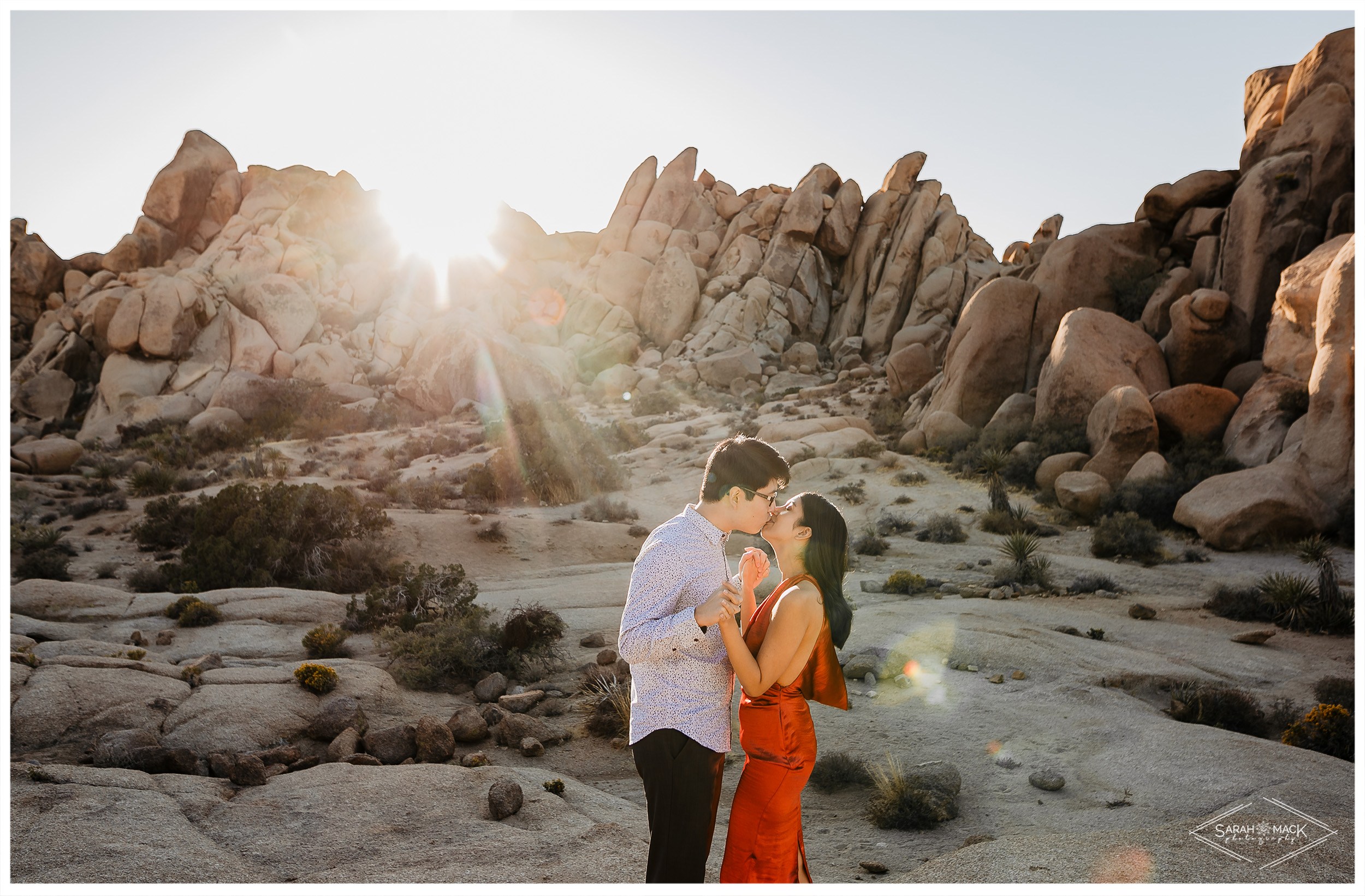 EA Joshua Tree Engagement Photography