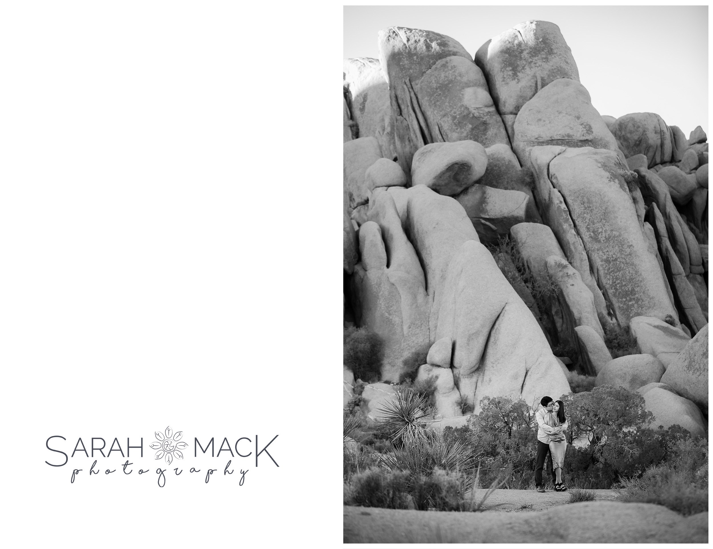 EA Joshua Tree Engagement Photography