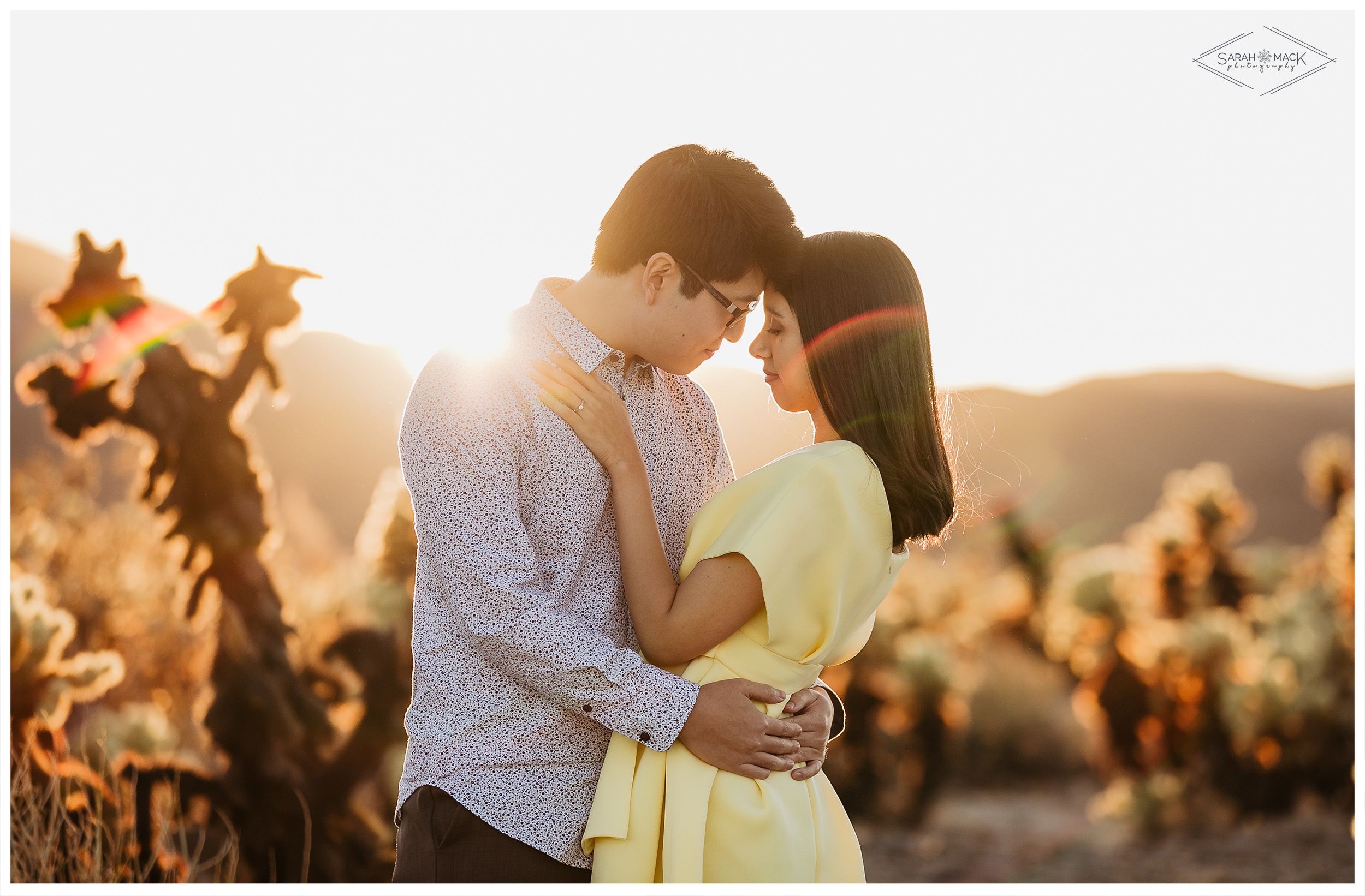 EA Joshua Tree Engagement Photography