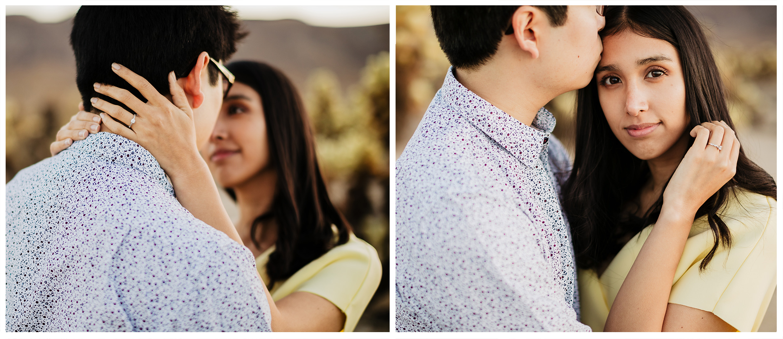 EA Joshua Tree Engagement Photography