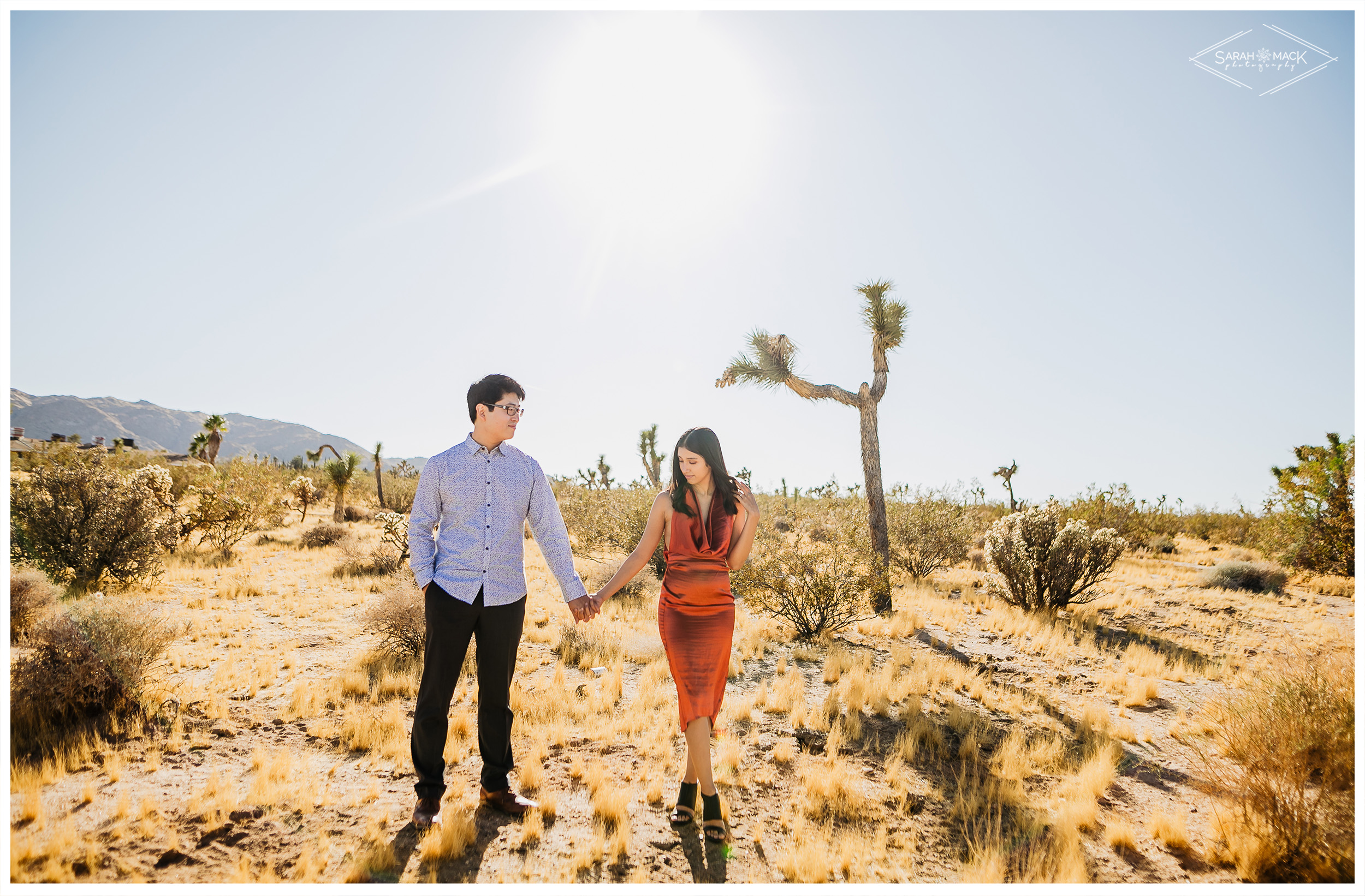 EA Joshua Tree Engagement Photography