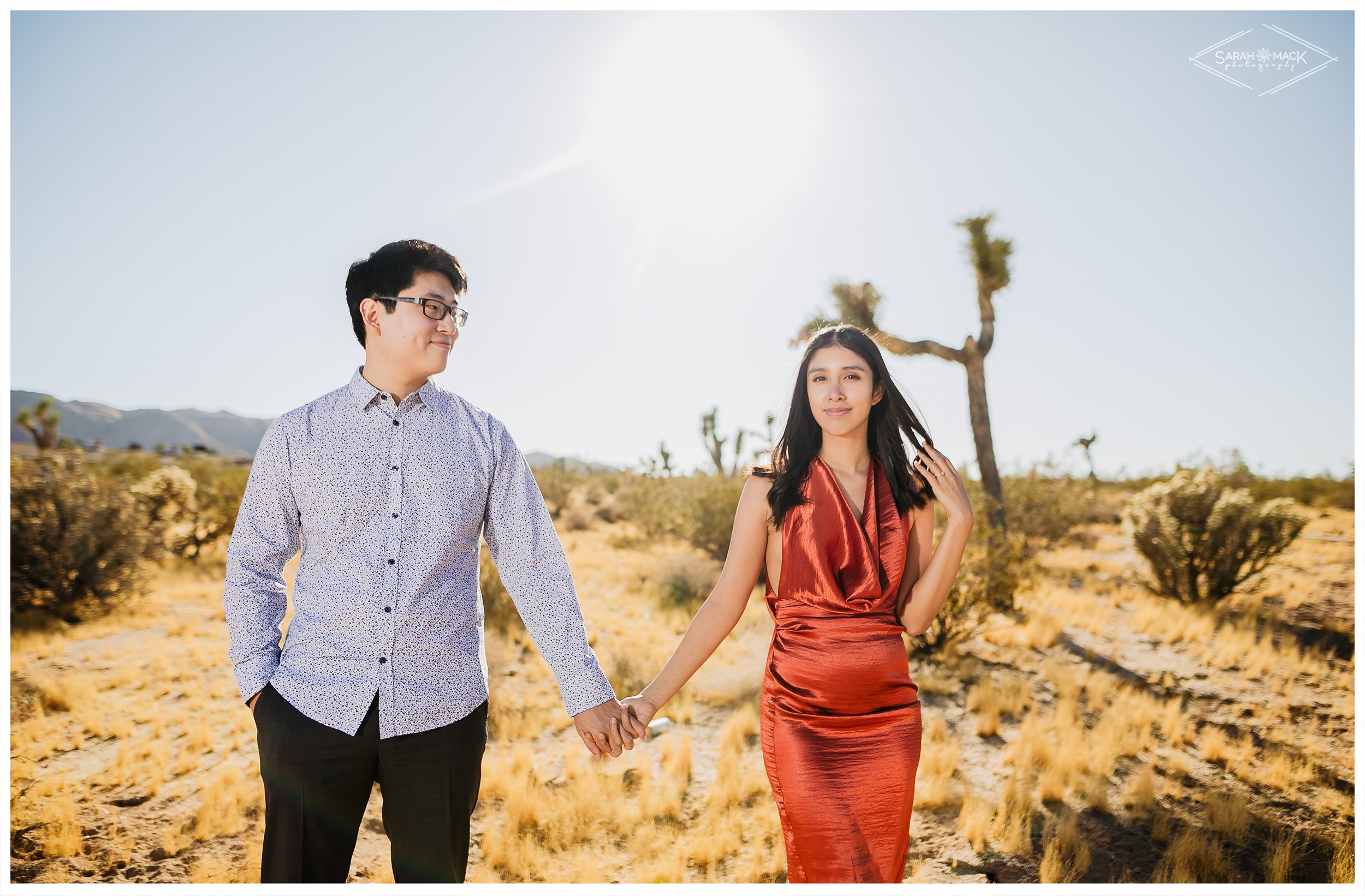 EA Joshua Tree Engagement Photography