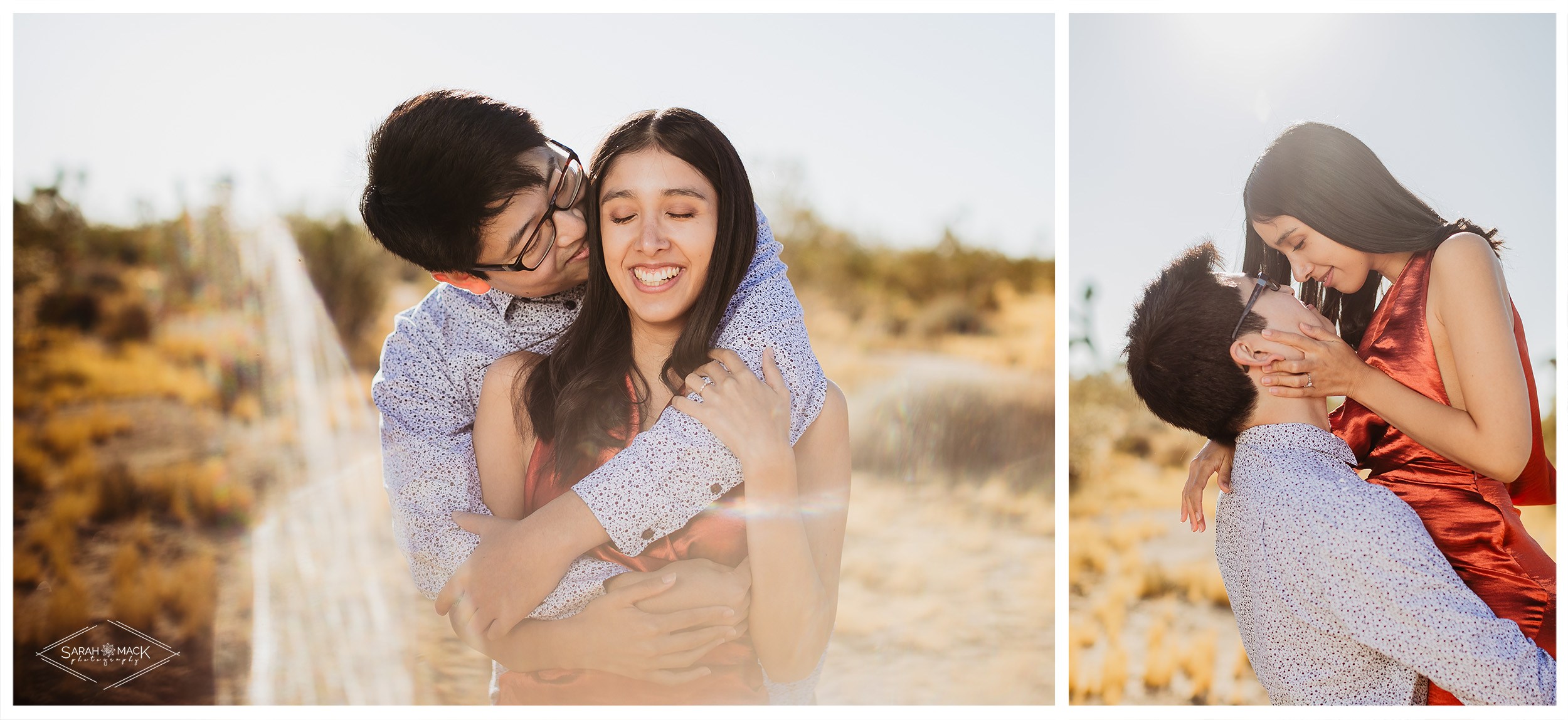 EA Joshua Tree Engagement Photography