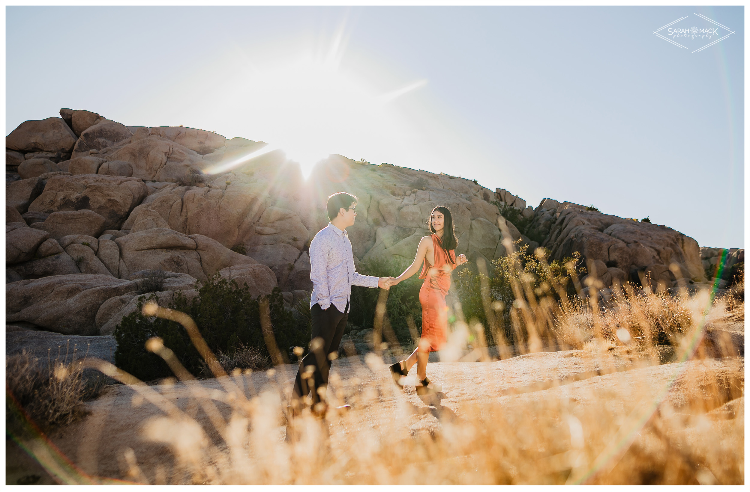 EA Joshua Tree Engagement Photography