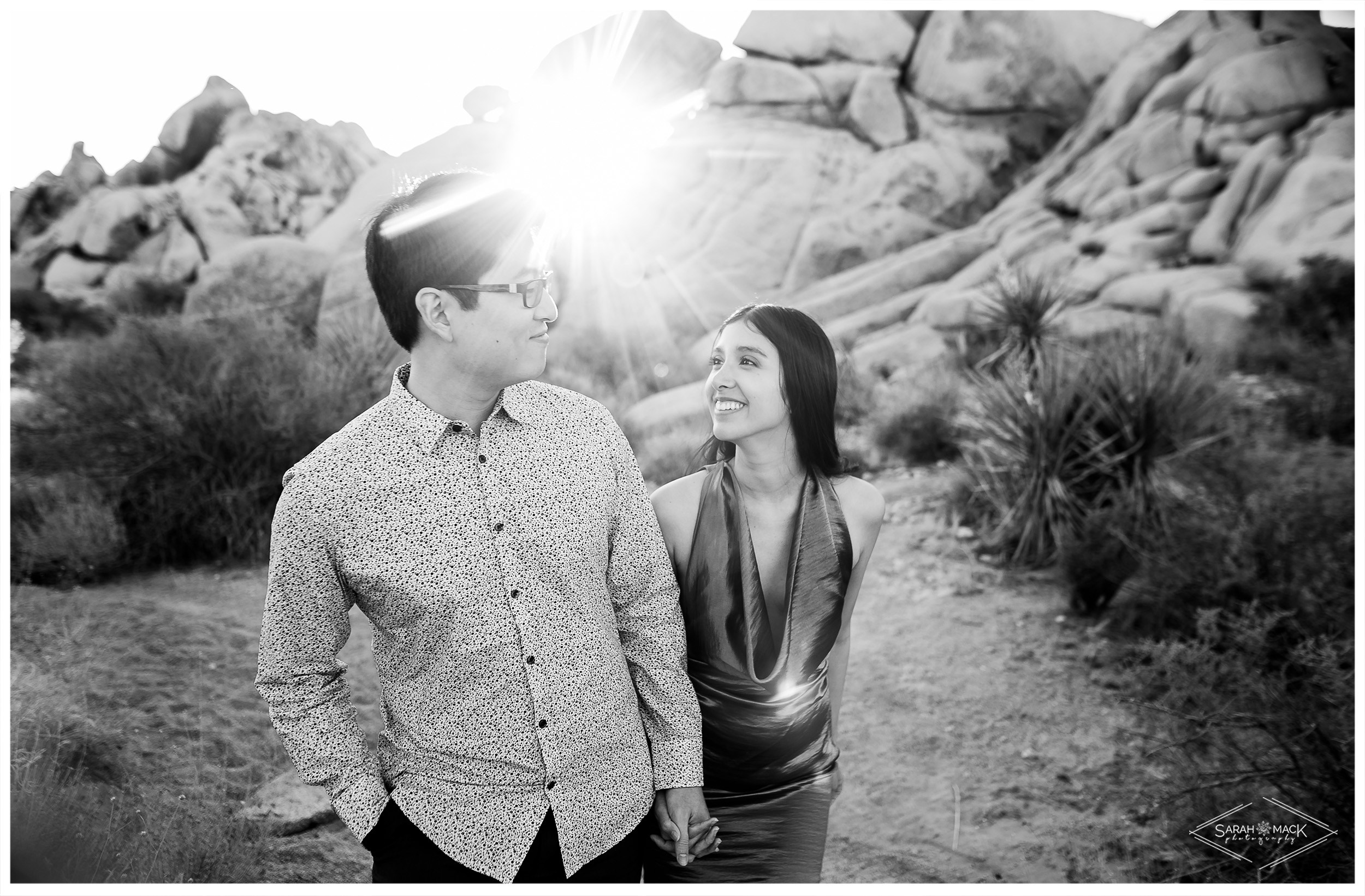 EA Joshua Tree Engagement Photography