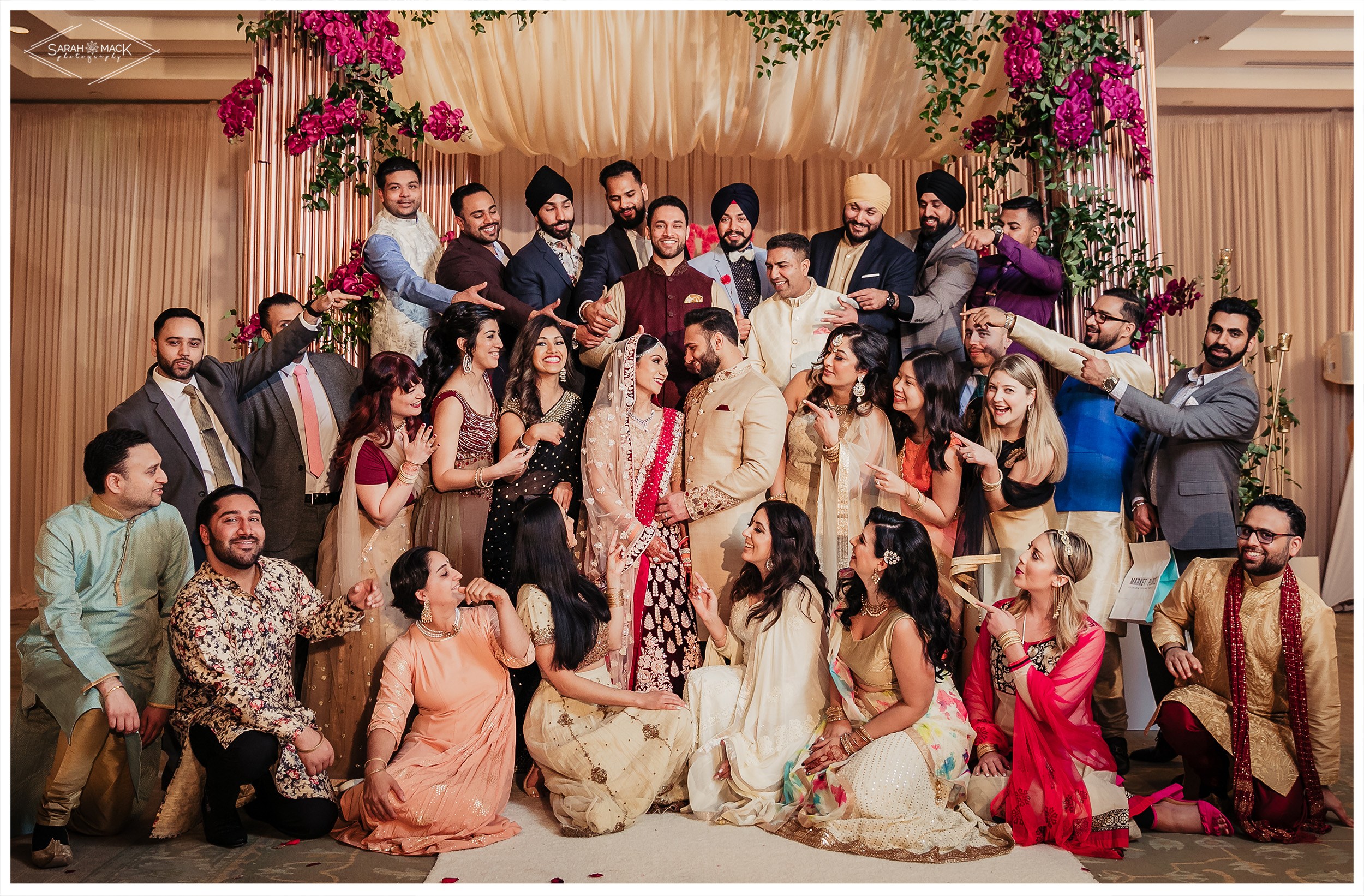 NM Fashion Island Hotel Indian Wedding Photography