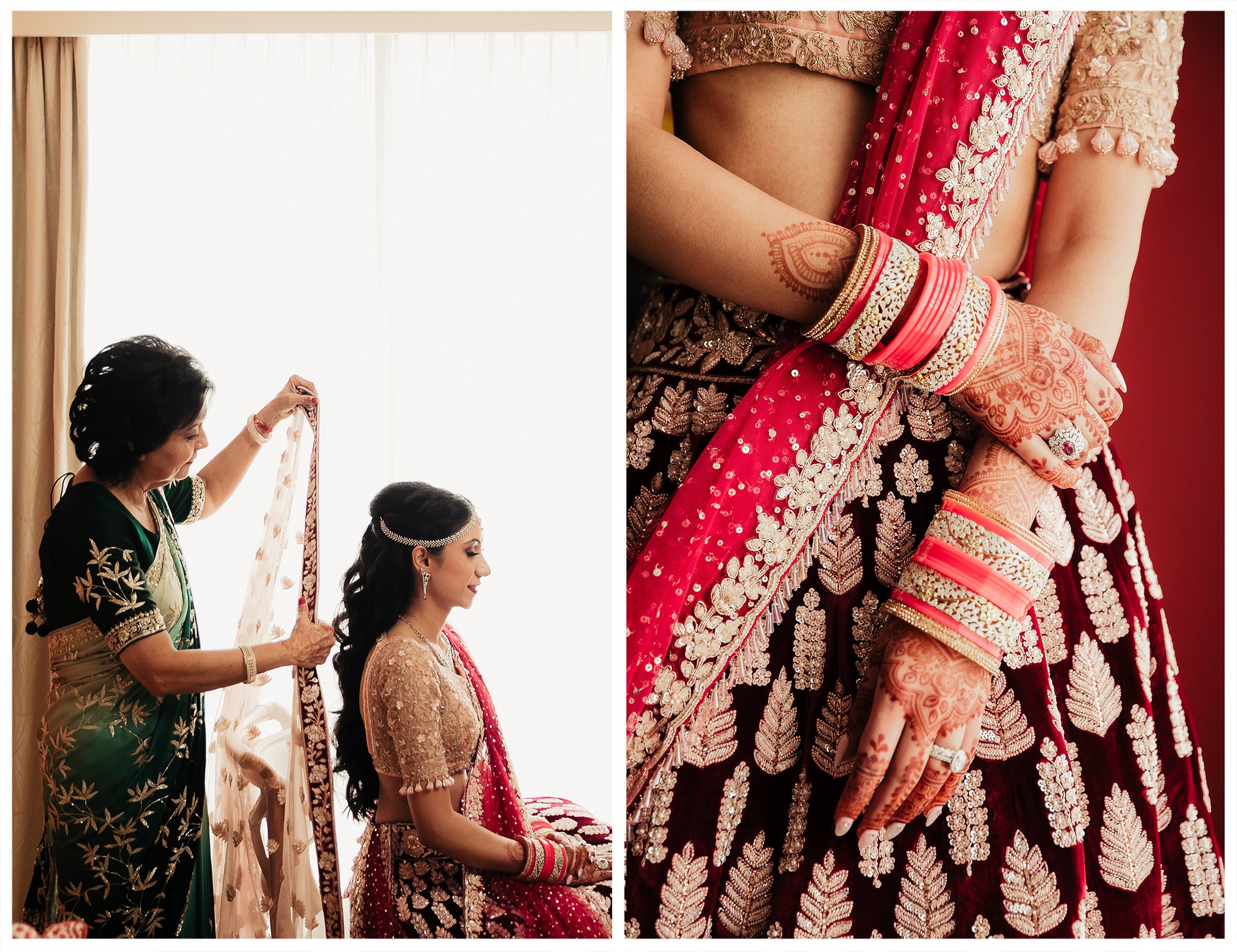 NM Fashion Island Hotel Indian Wedding Photography