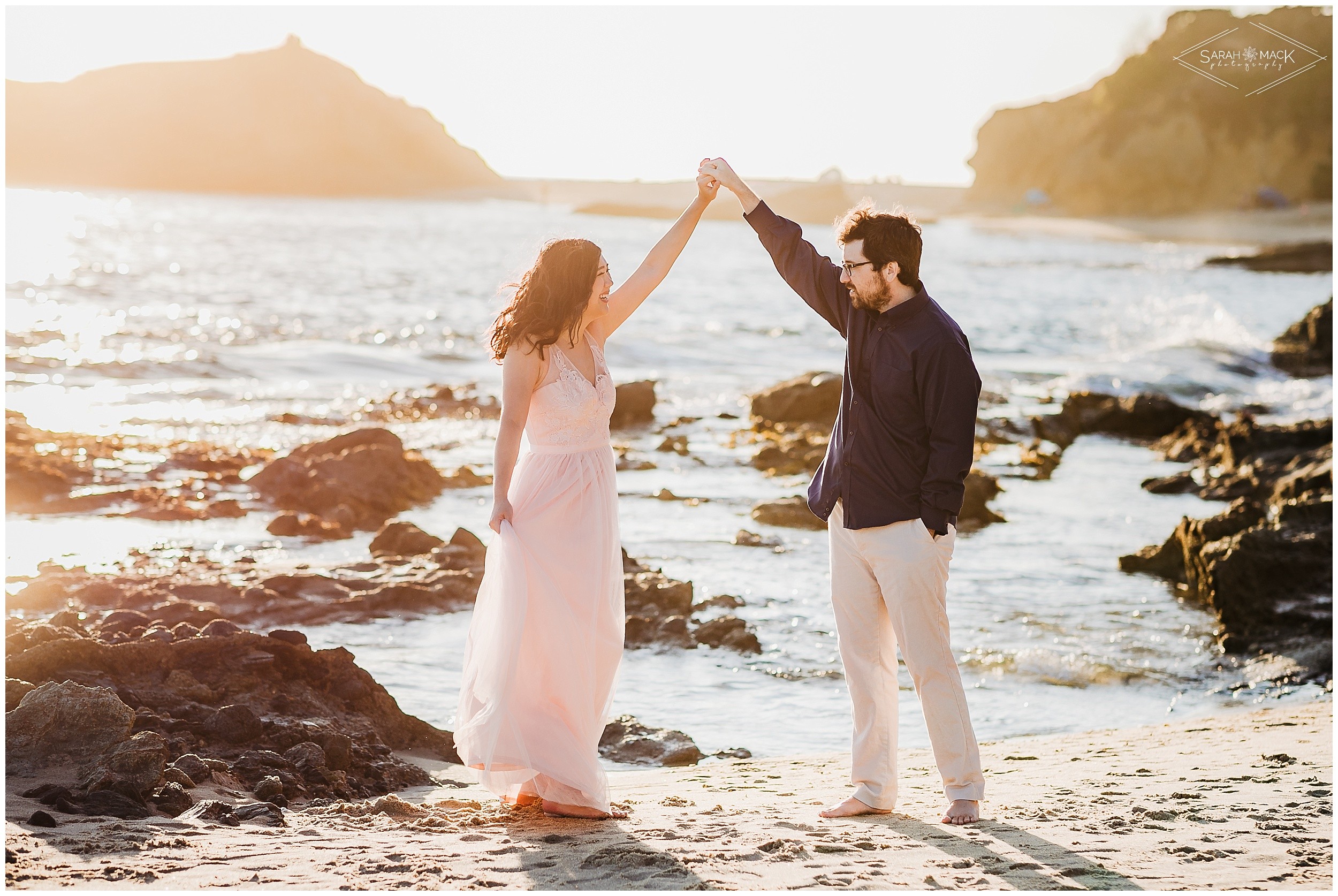 AC Treasure Island Beach Laguna Beach Engagement