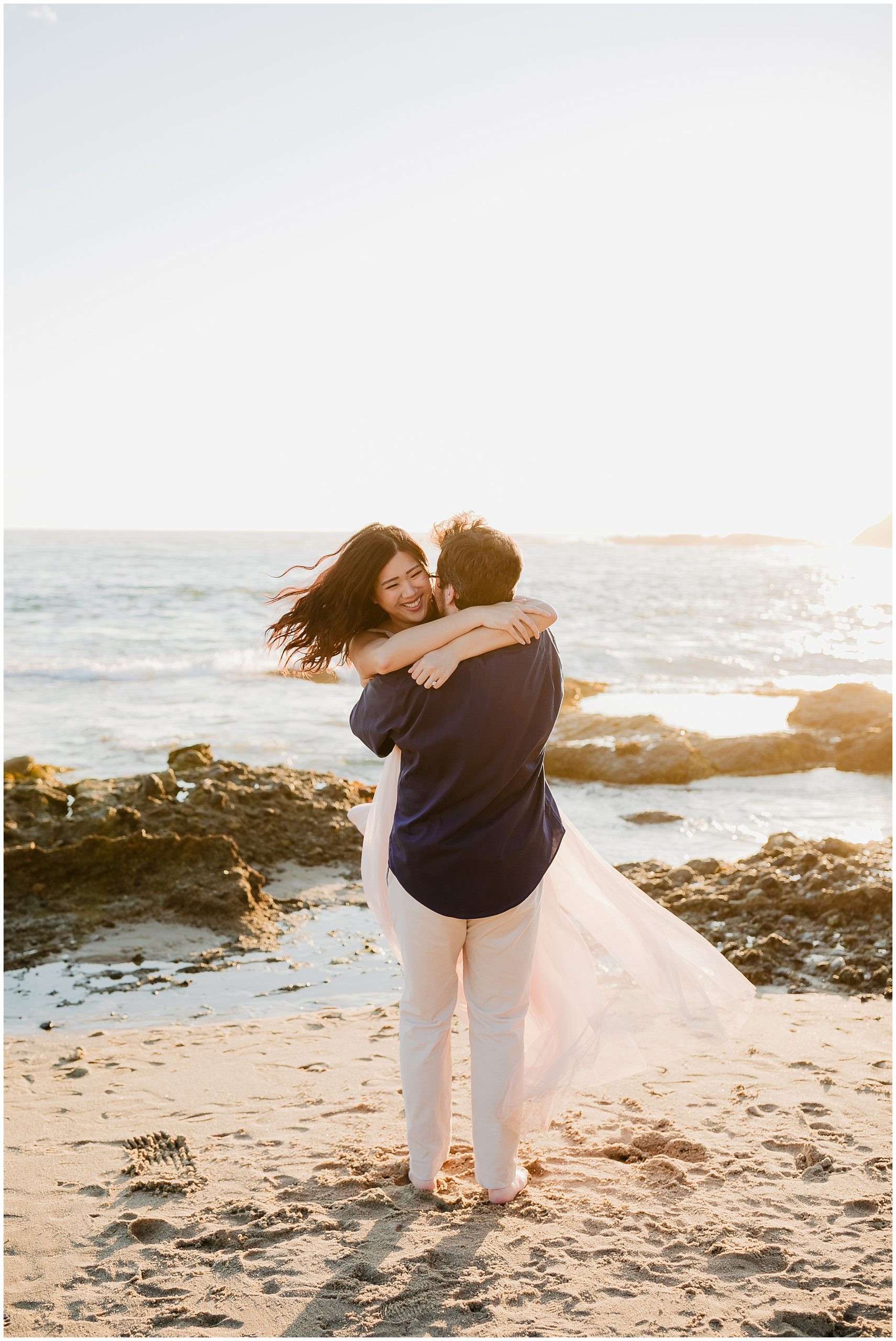 AC Treasure Island Beach Laguna Beach Engagement