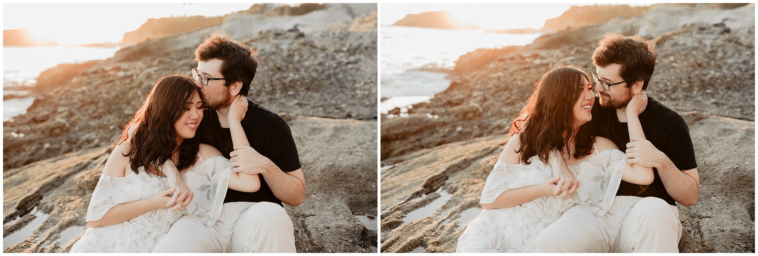 AC Treasure Island Beach Laguna Beach Engagement