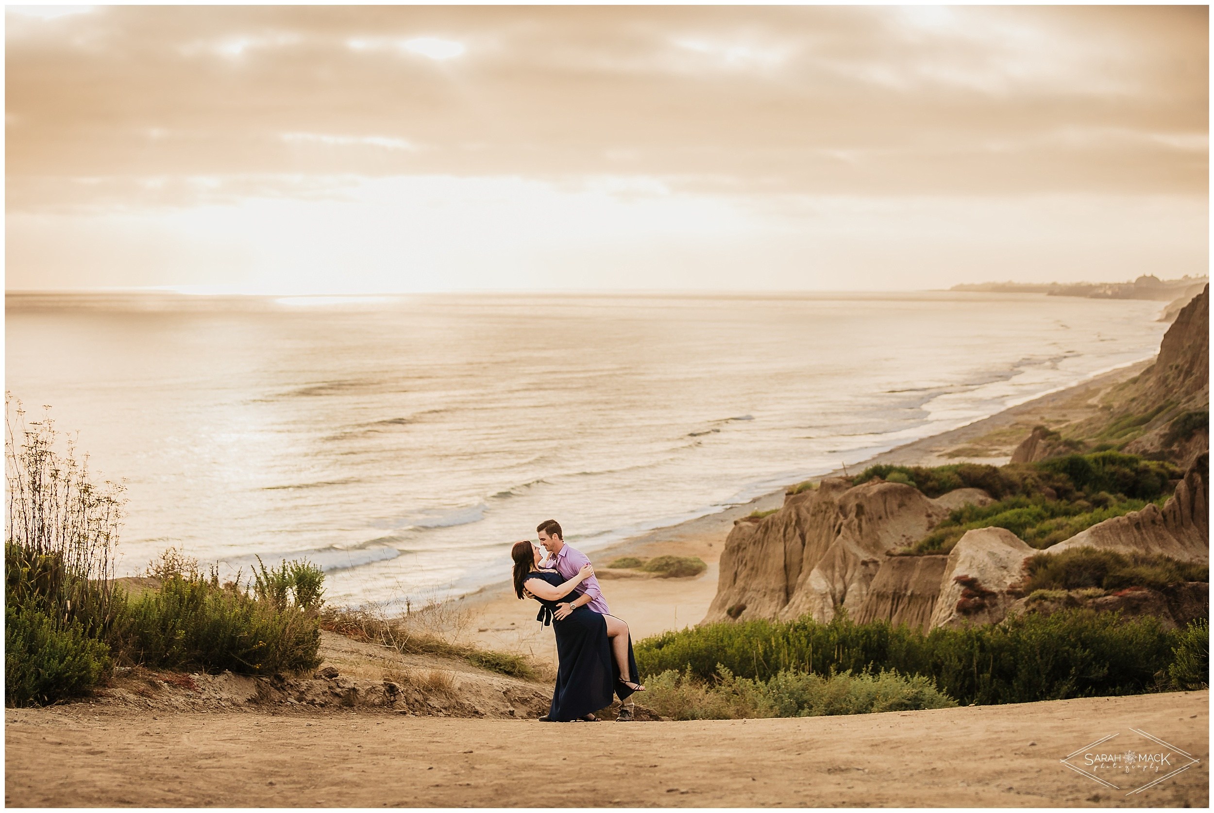 SK San Onofre Orange County Engagement Photography