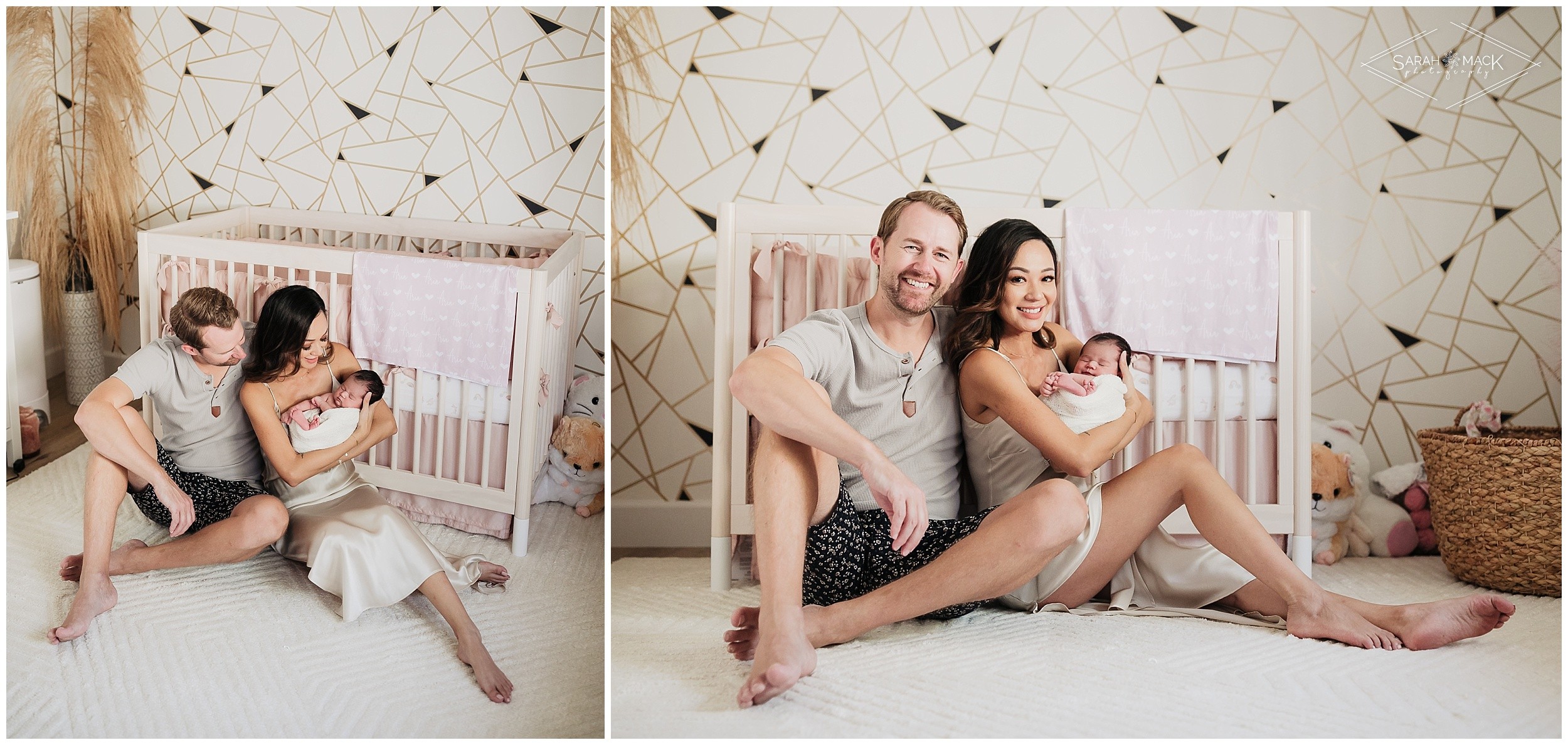 A Orange County In Home Newborn Photography