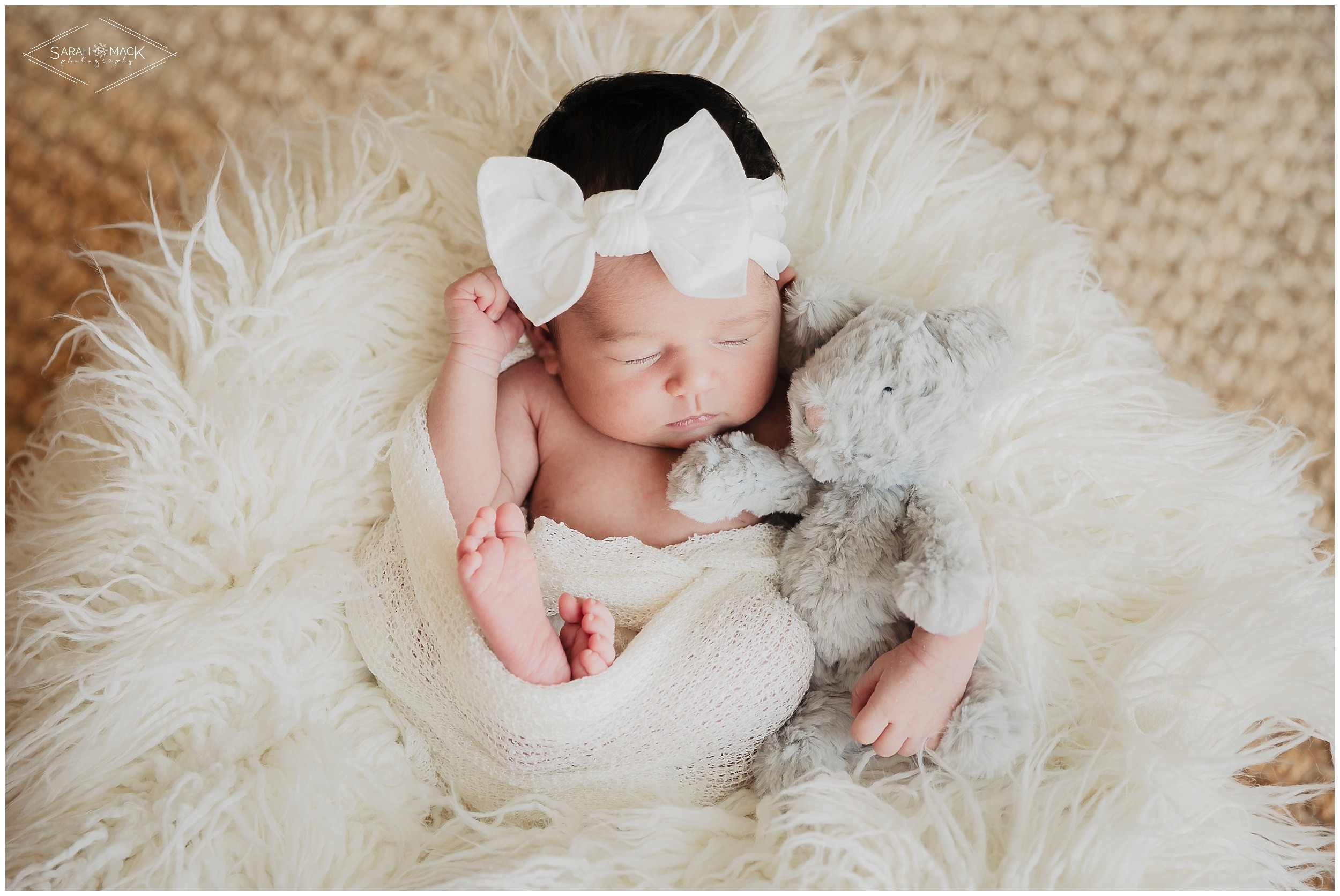 A Orange County In Home Newborn Photography