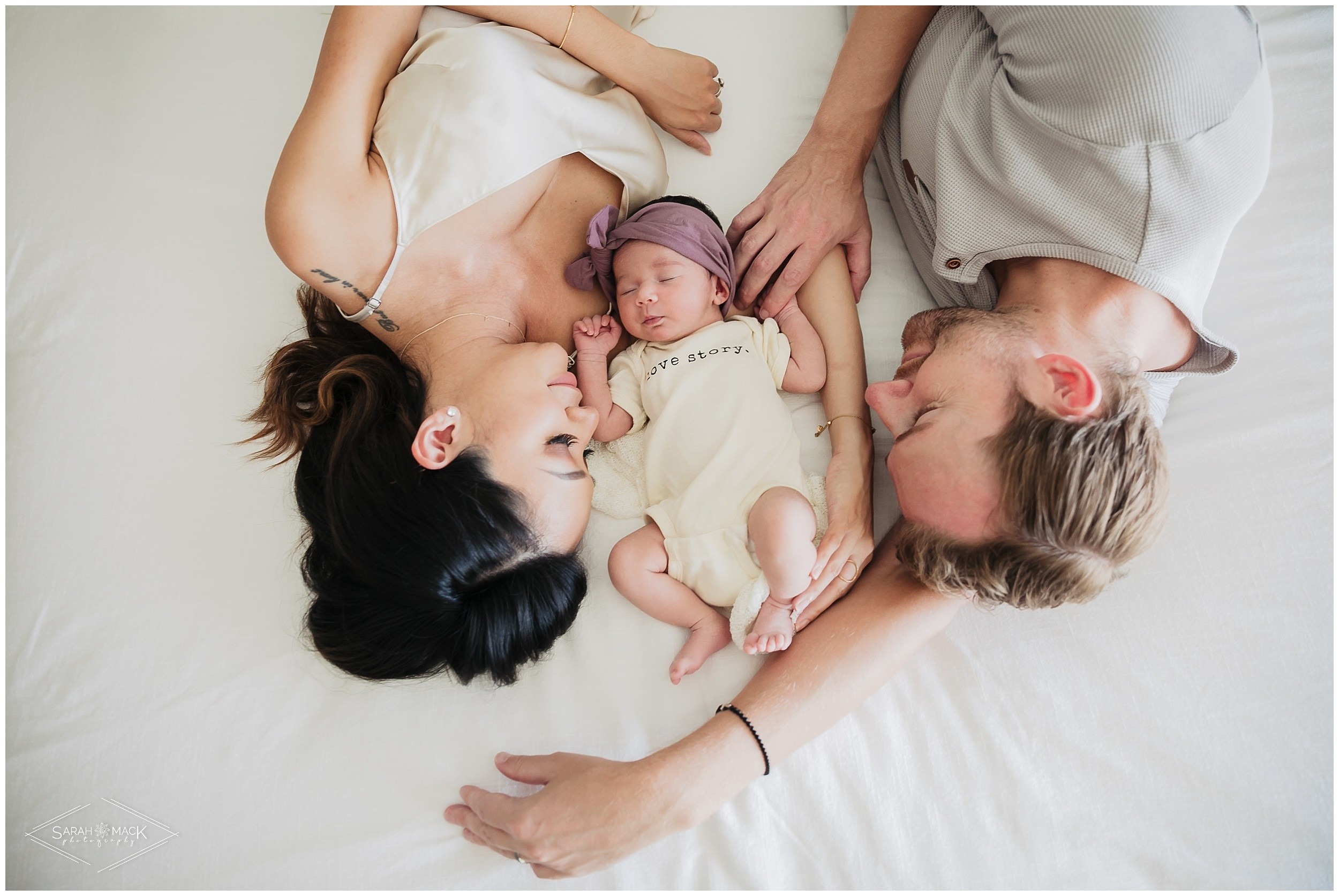 A Orange County In Home Newborn Photography