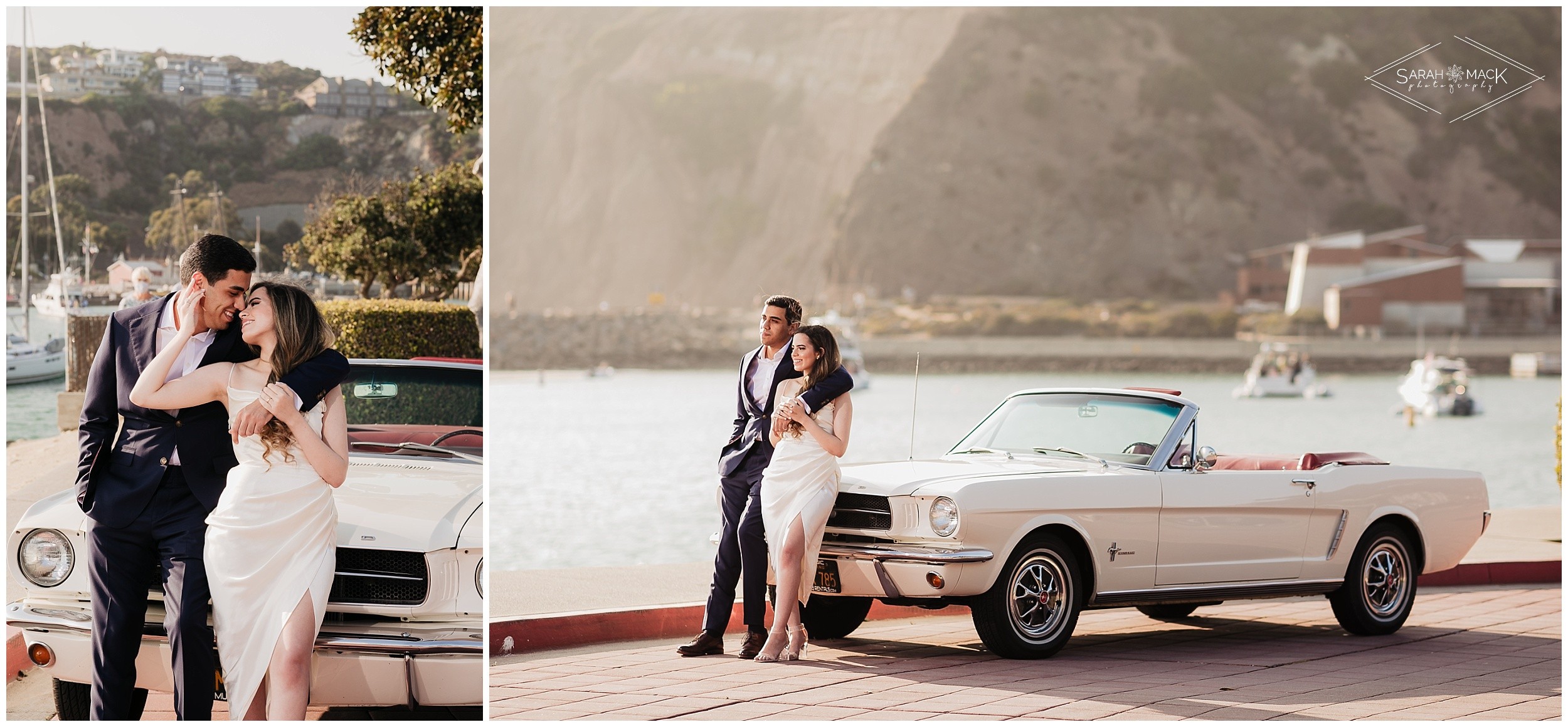 TM Classic Car Orange County Engagement Photography